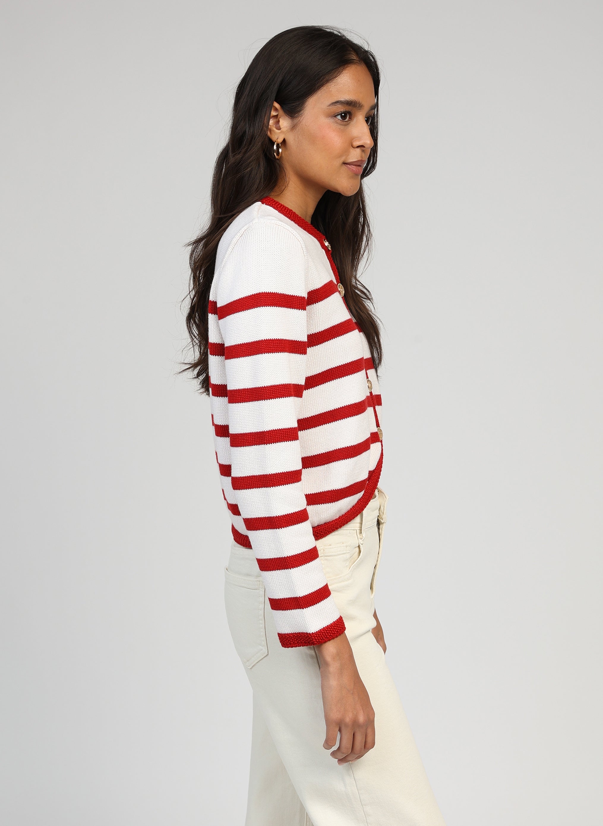 LABIBA CARDIGAN cereza