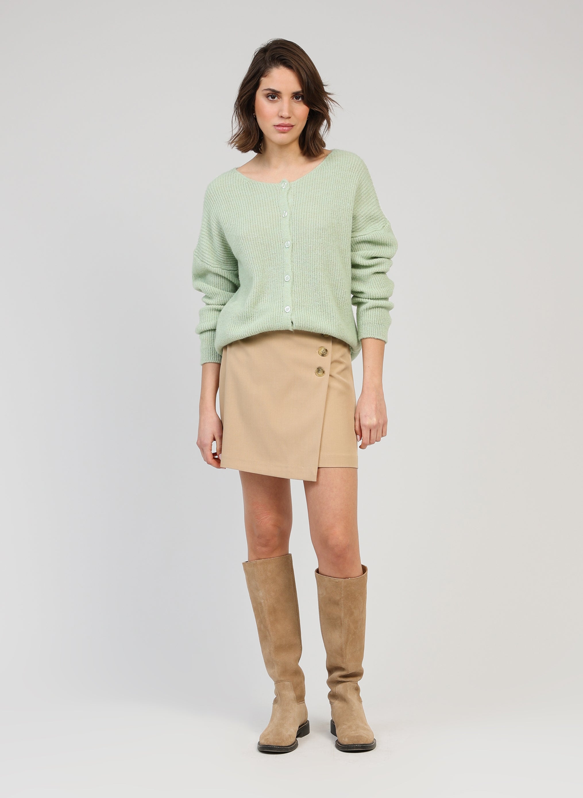 CARDIGAN LARAMIM amande