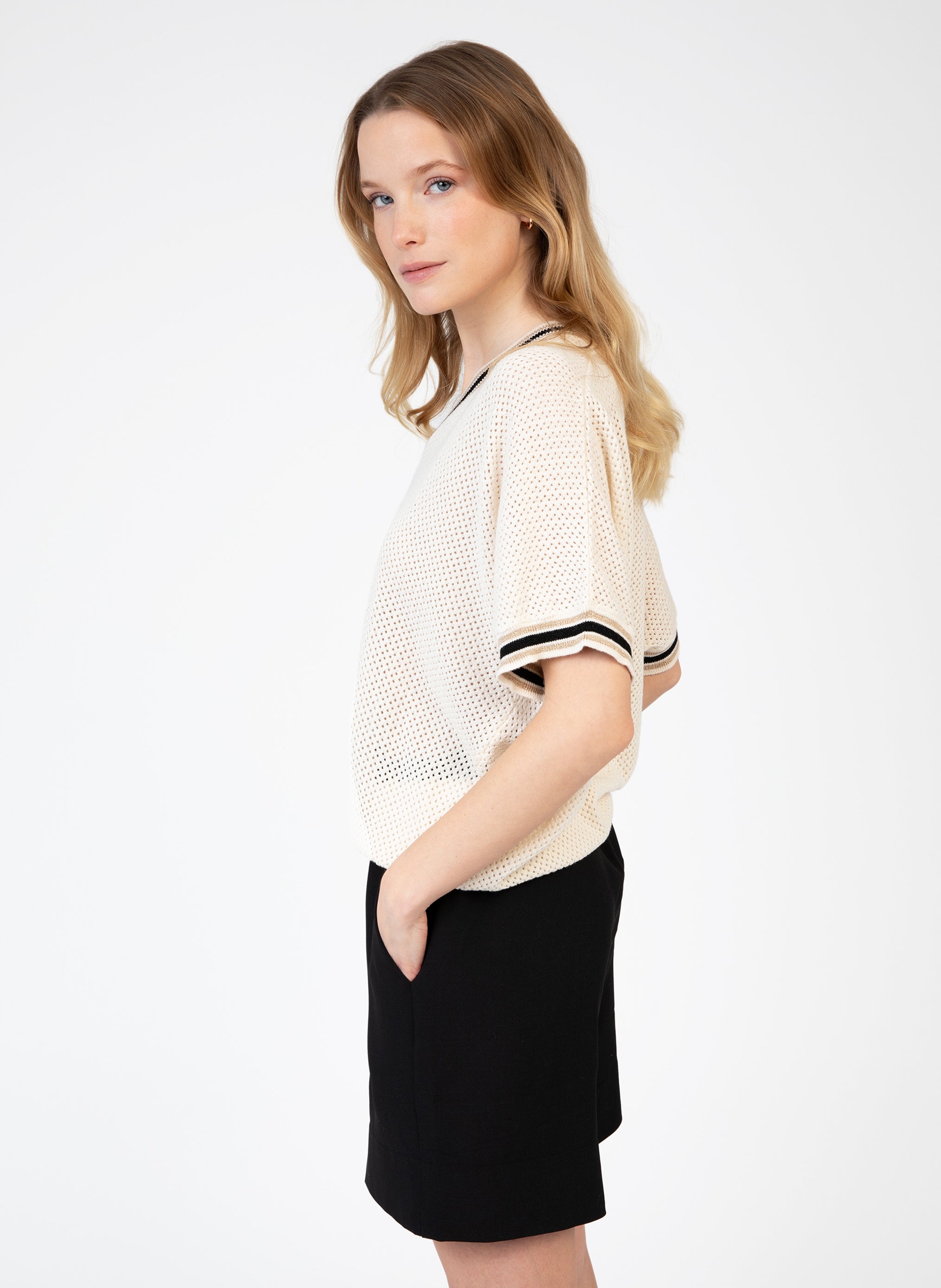 PULL LASALSA ecru