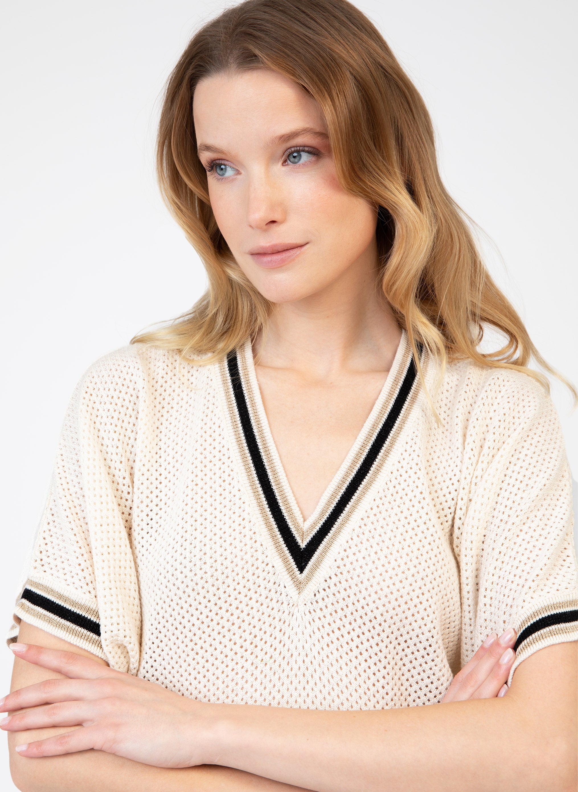 PULL LASALSA ecru