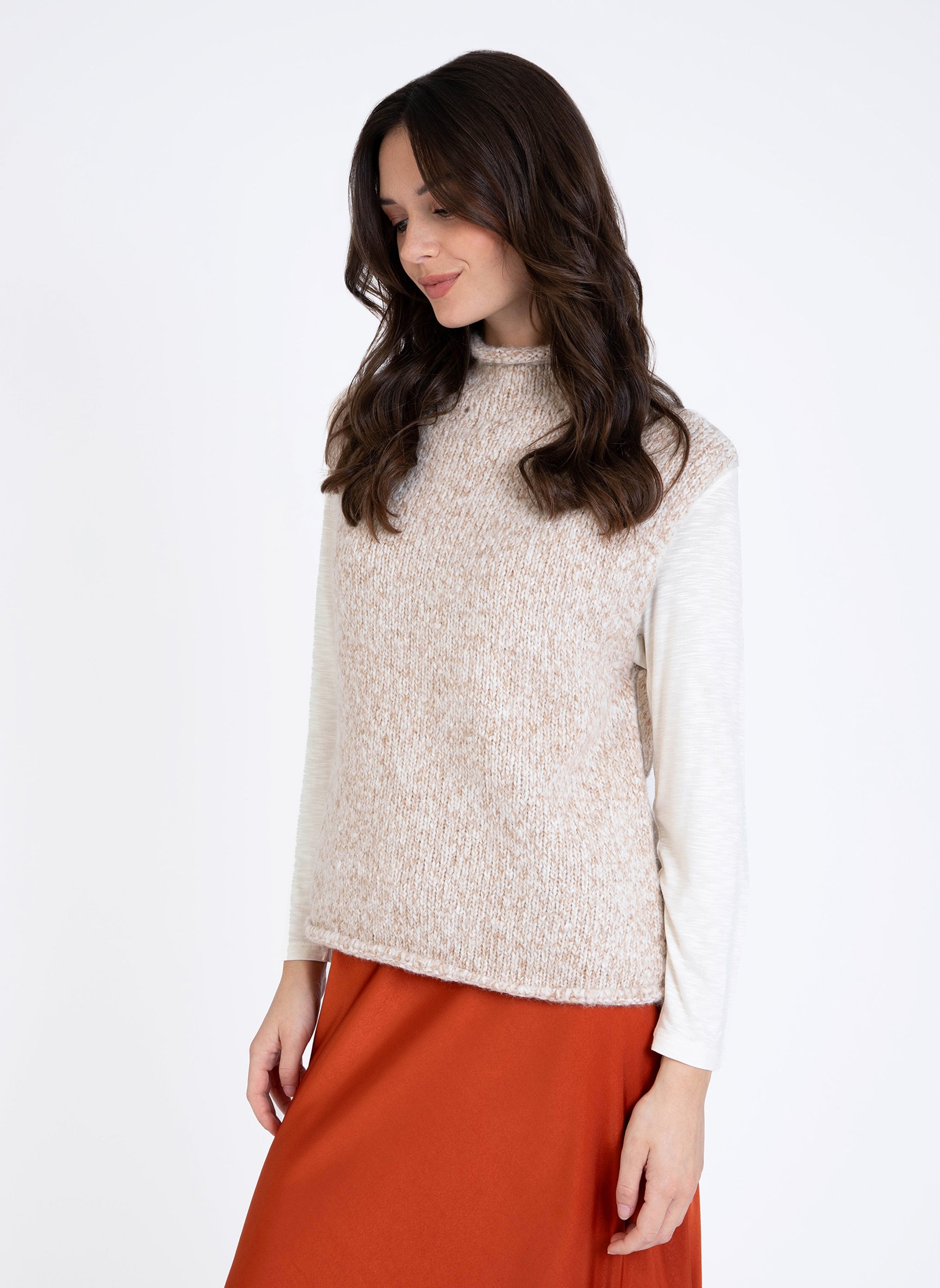 PULL LECARA beige