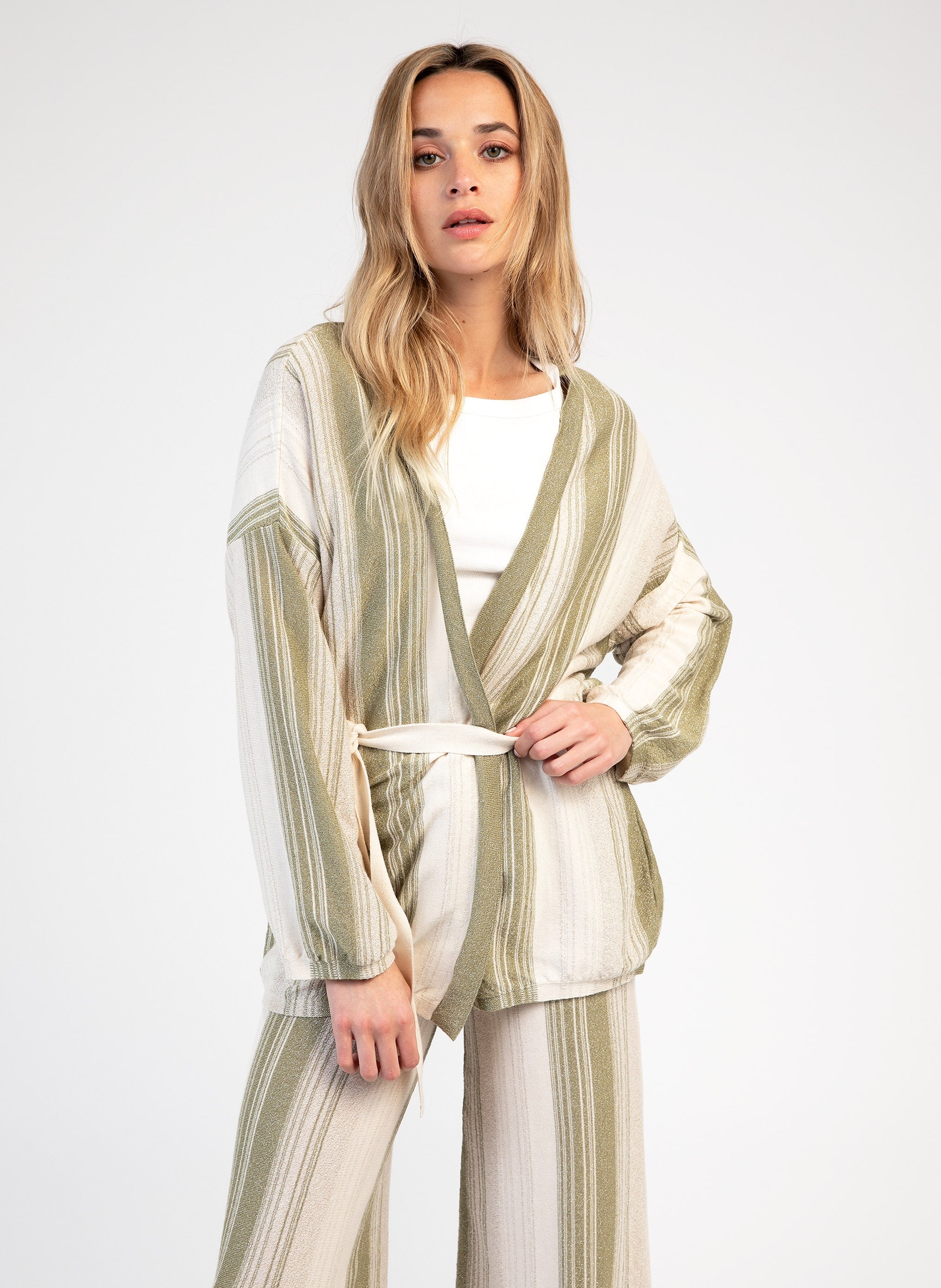 CARDIGAN LEDISCO limewood