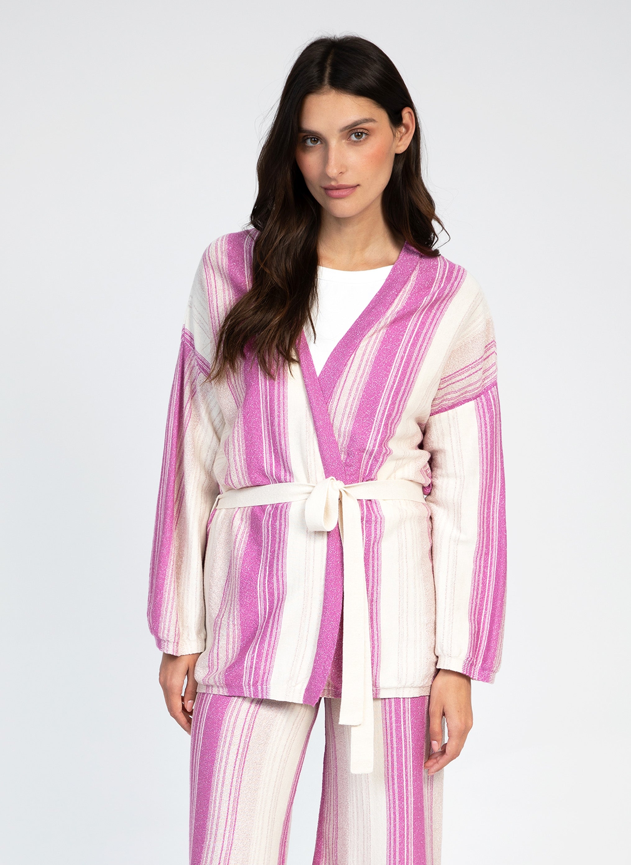 CARDIGAN LEDISCO orchid