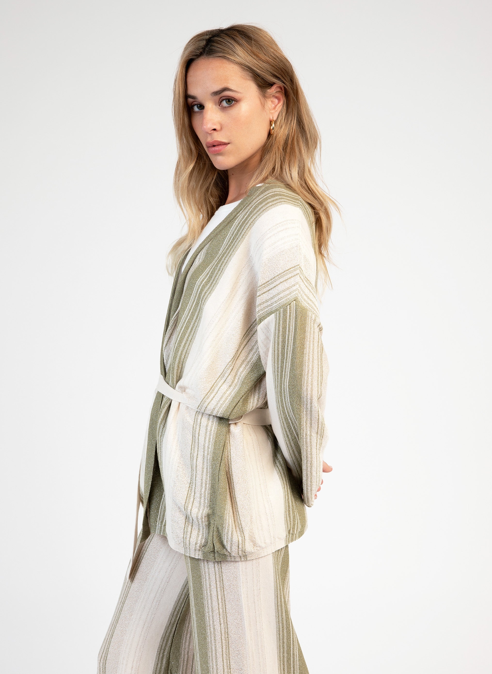 CARDIGAN LEDISCO limewood
