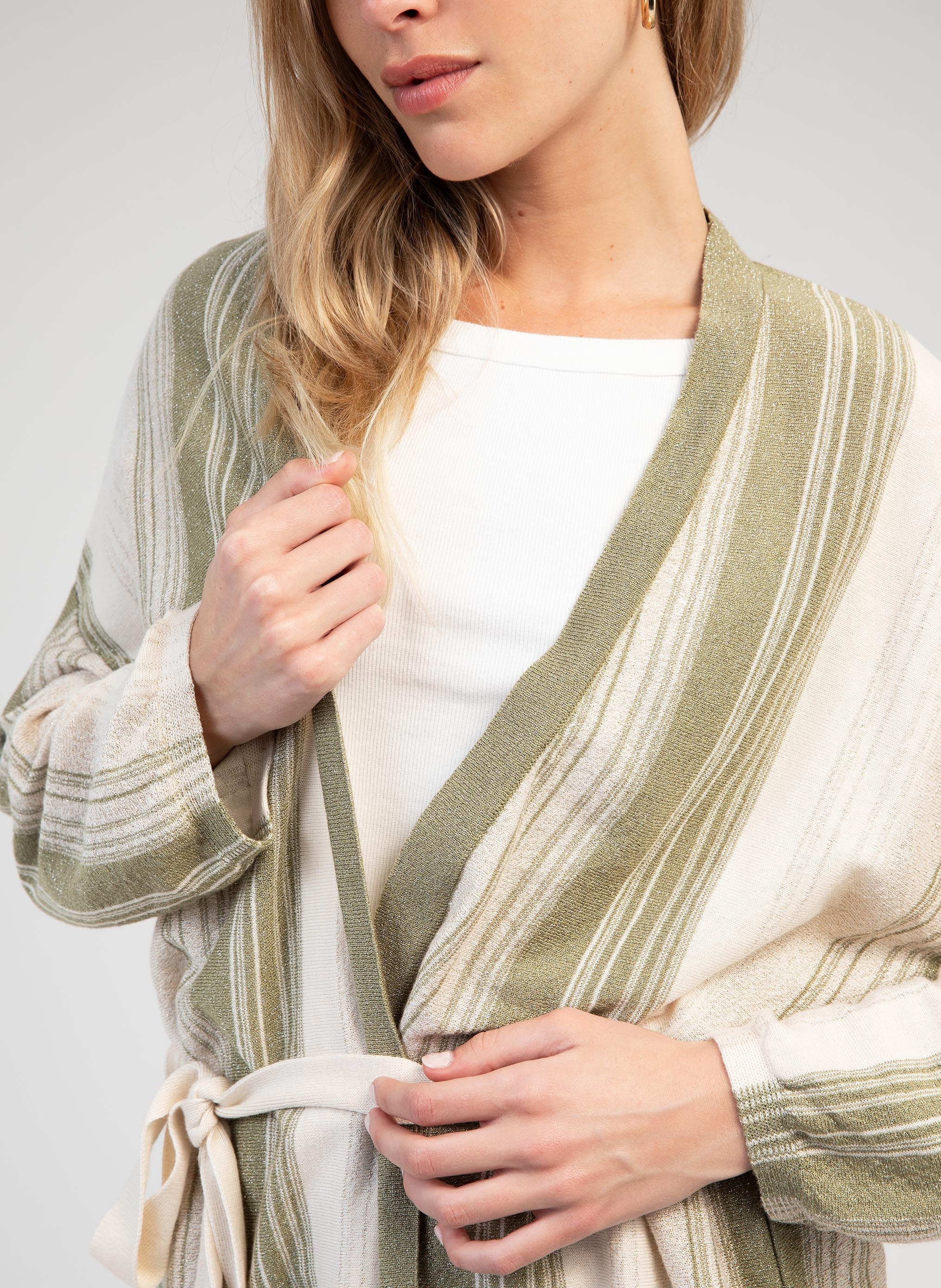 CARDIGAN LEDISCO limewood