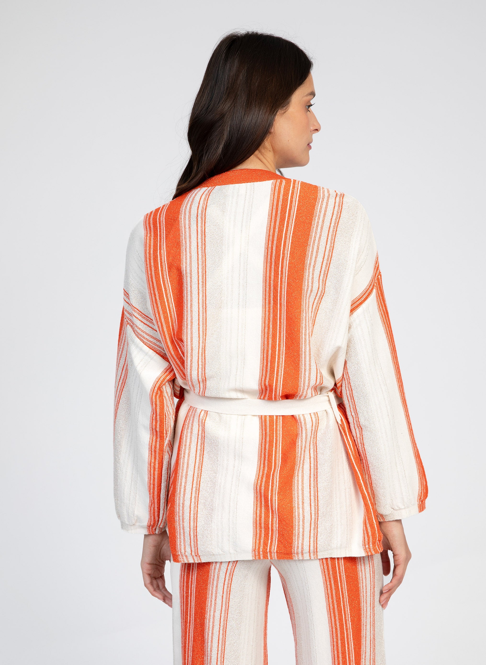 CARDIGAN LEDISCO orange