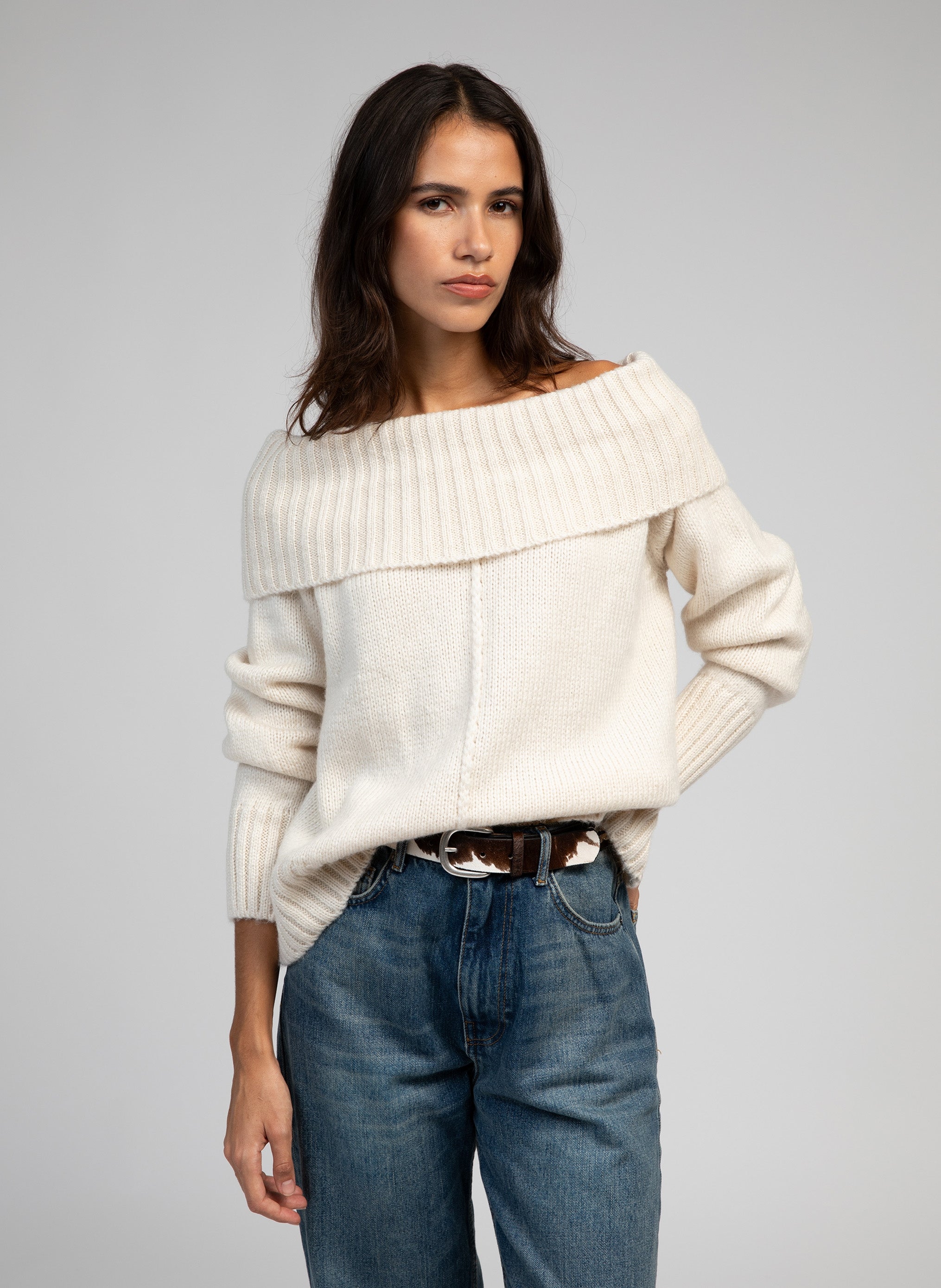 PULL LEJUNON ecru