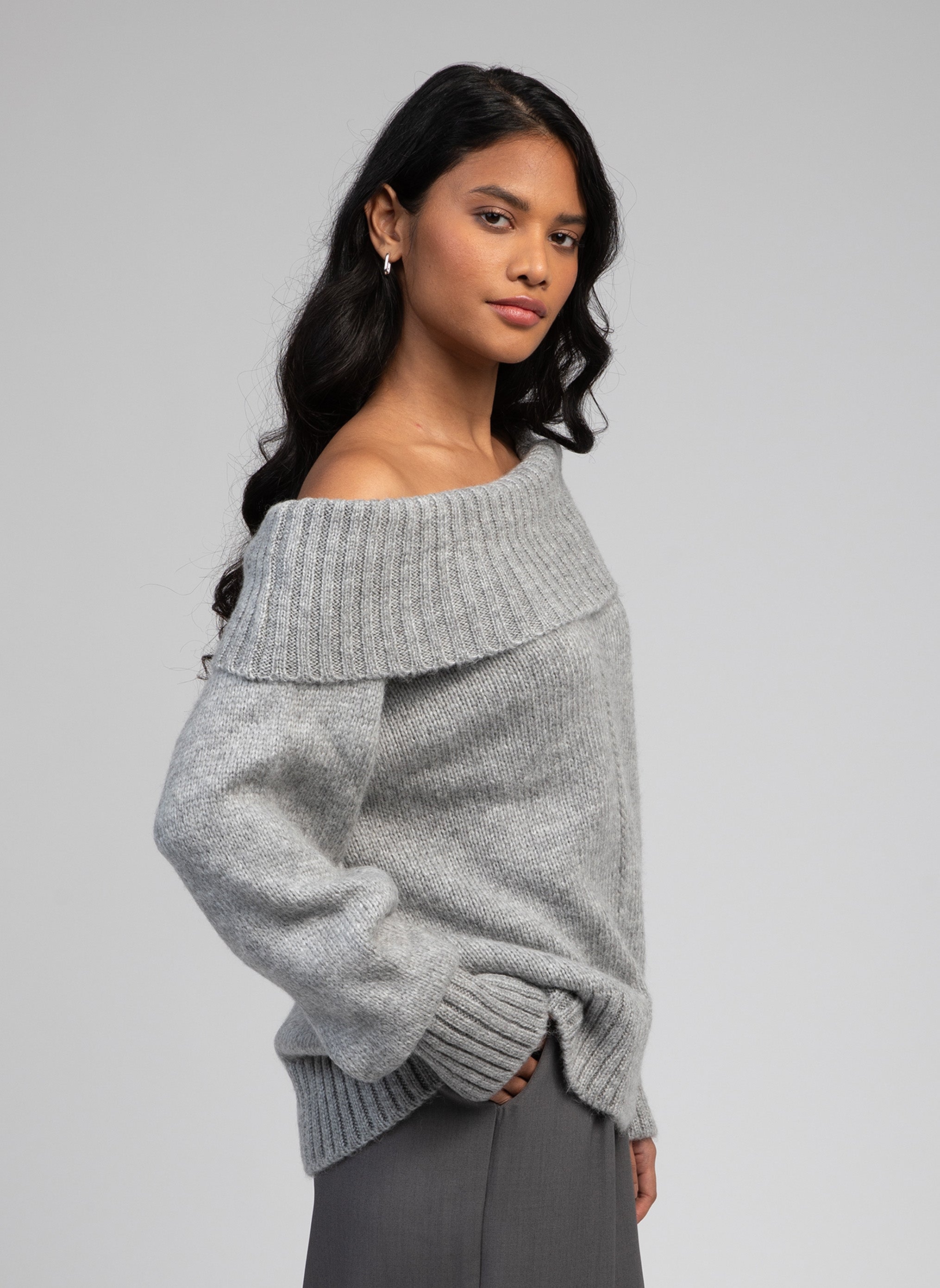 PULL LEJUNON grey melange