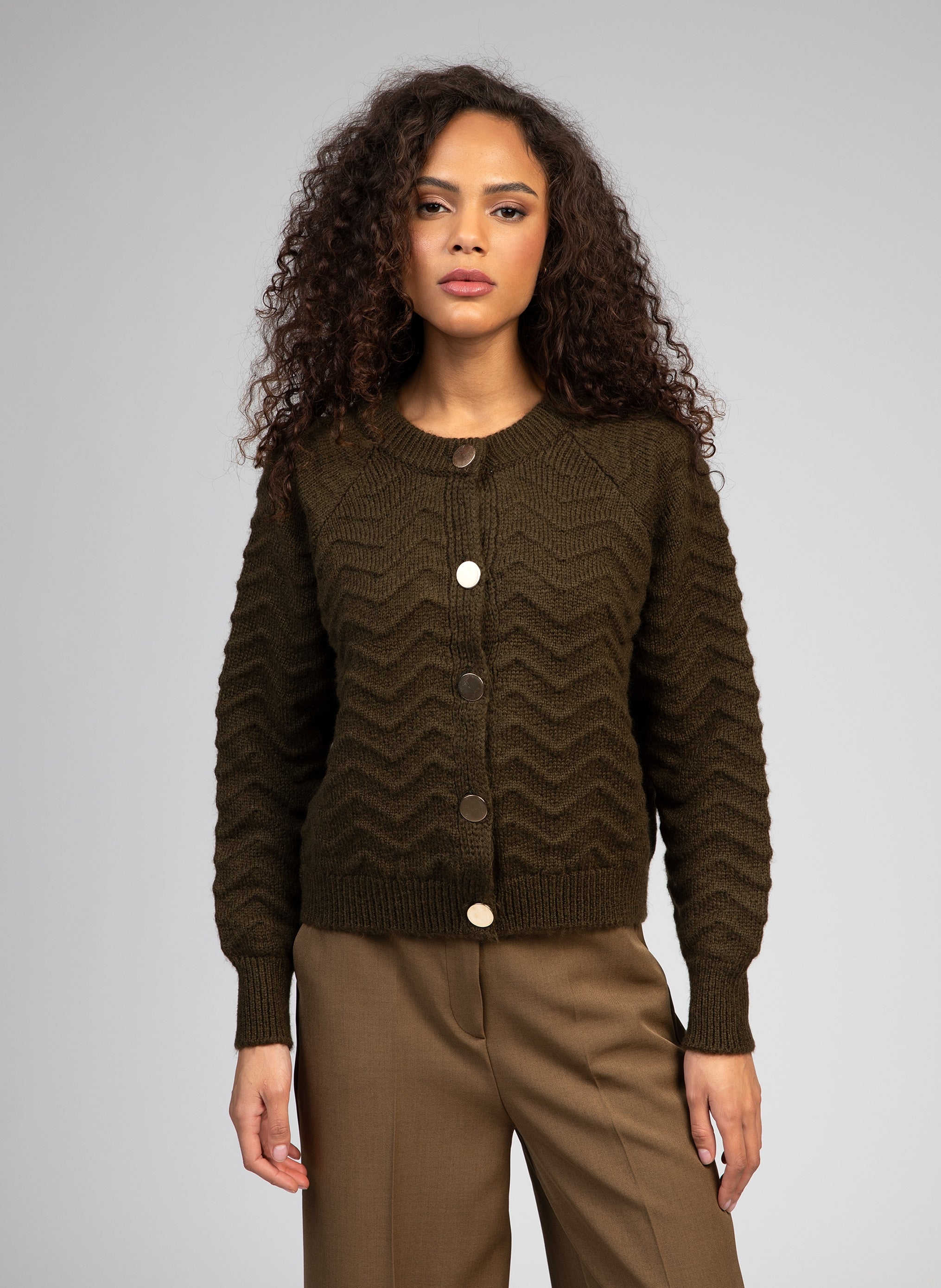 CARDIGAN LELYRA kaki