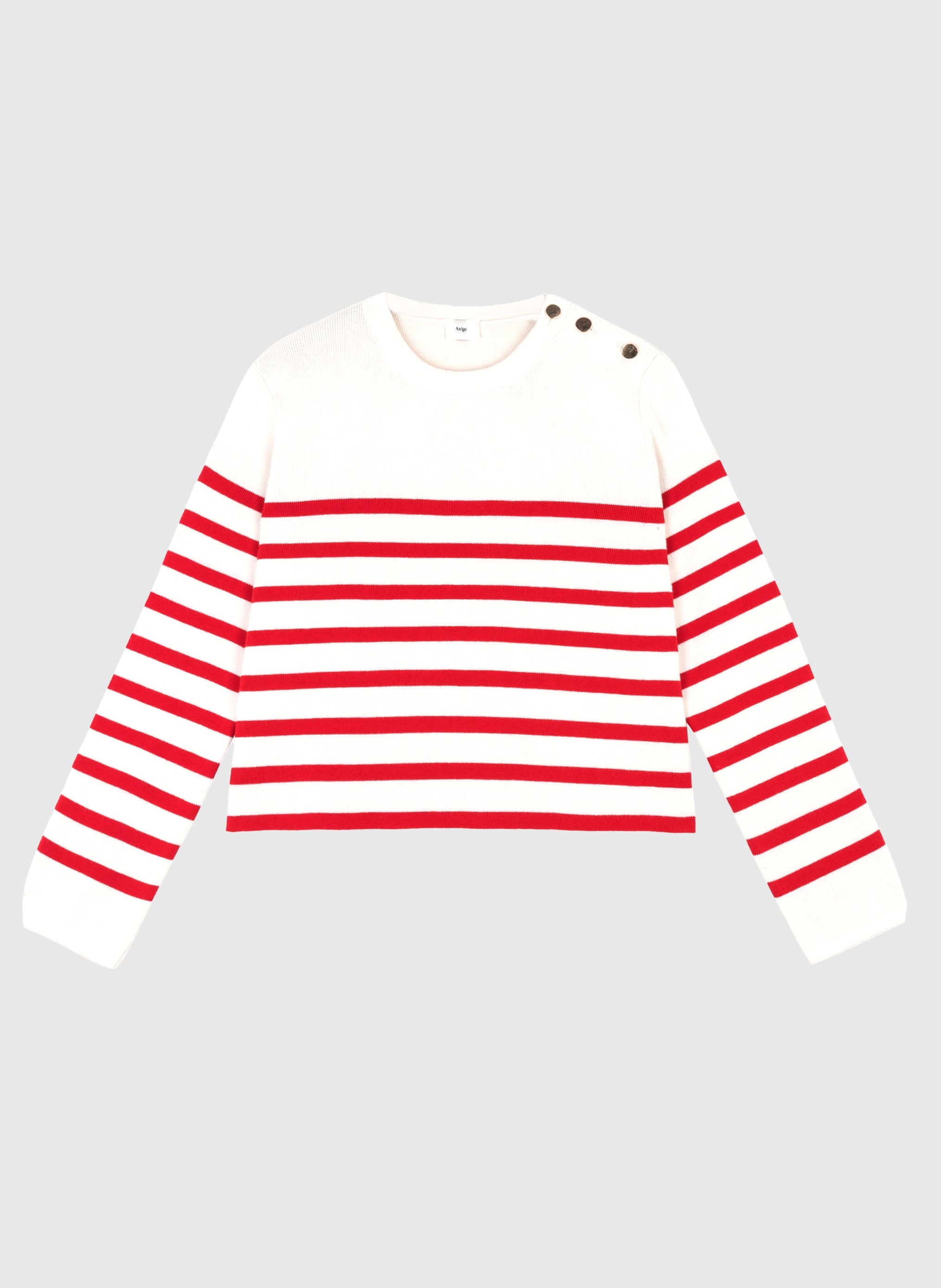 PULL LEMARLINA rouge