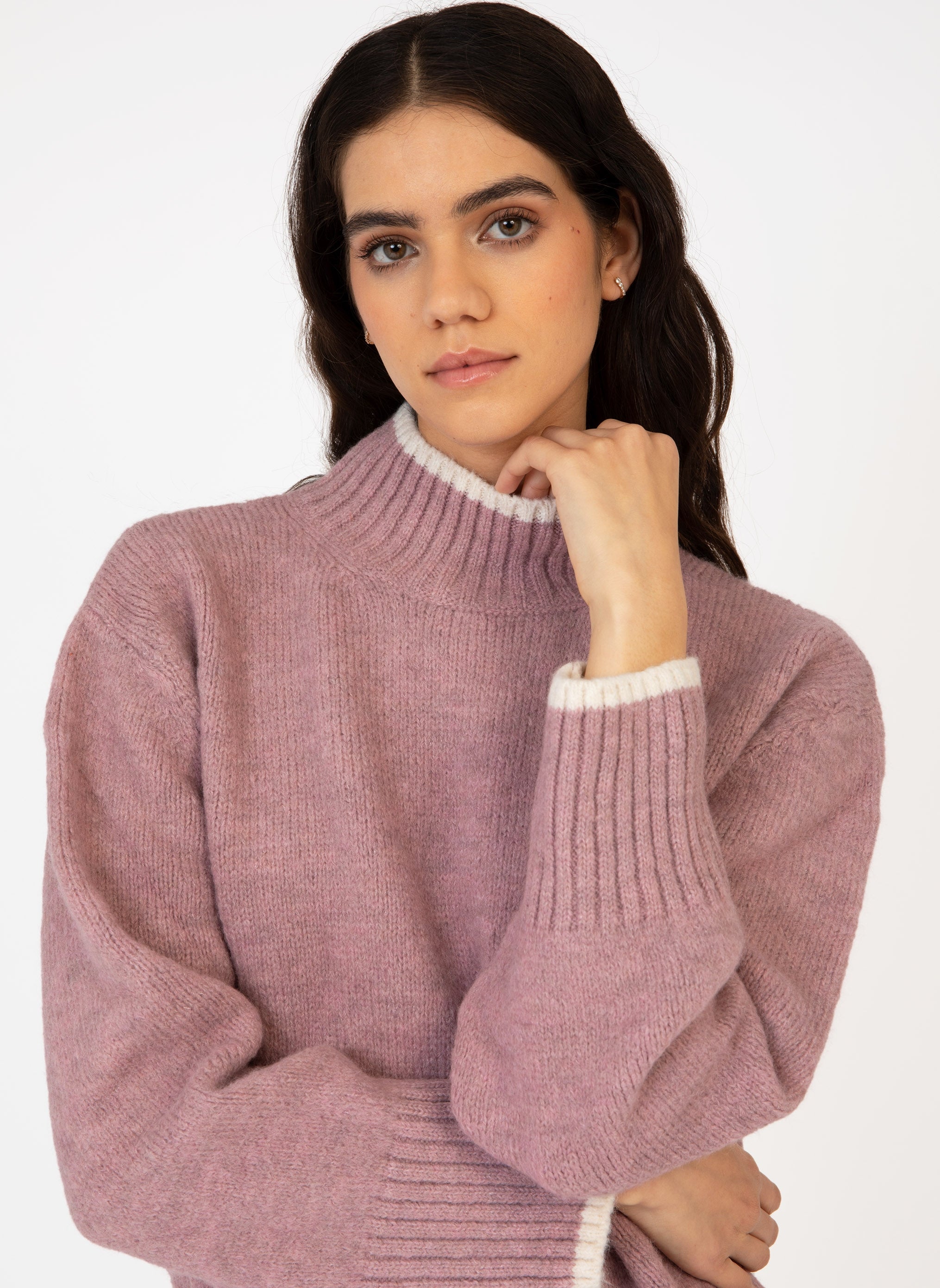 PULL LEROLANA lilas