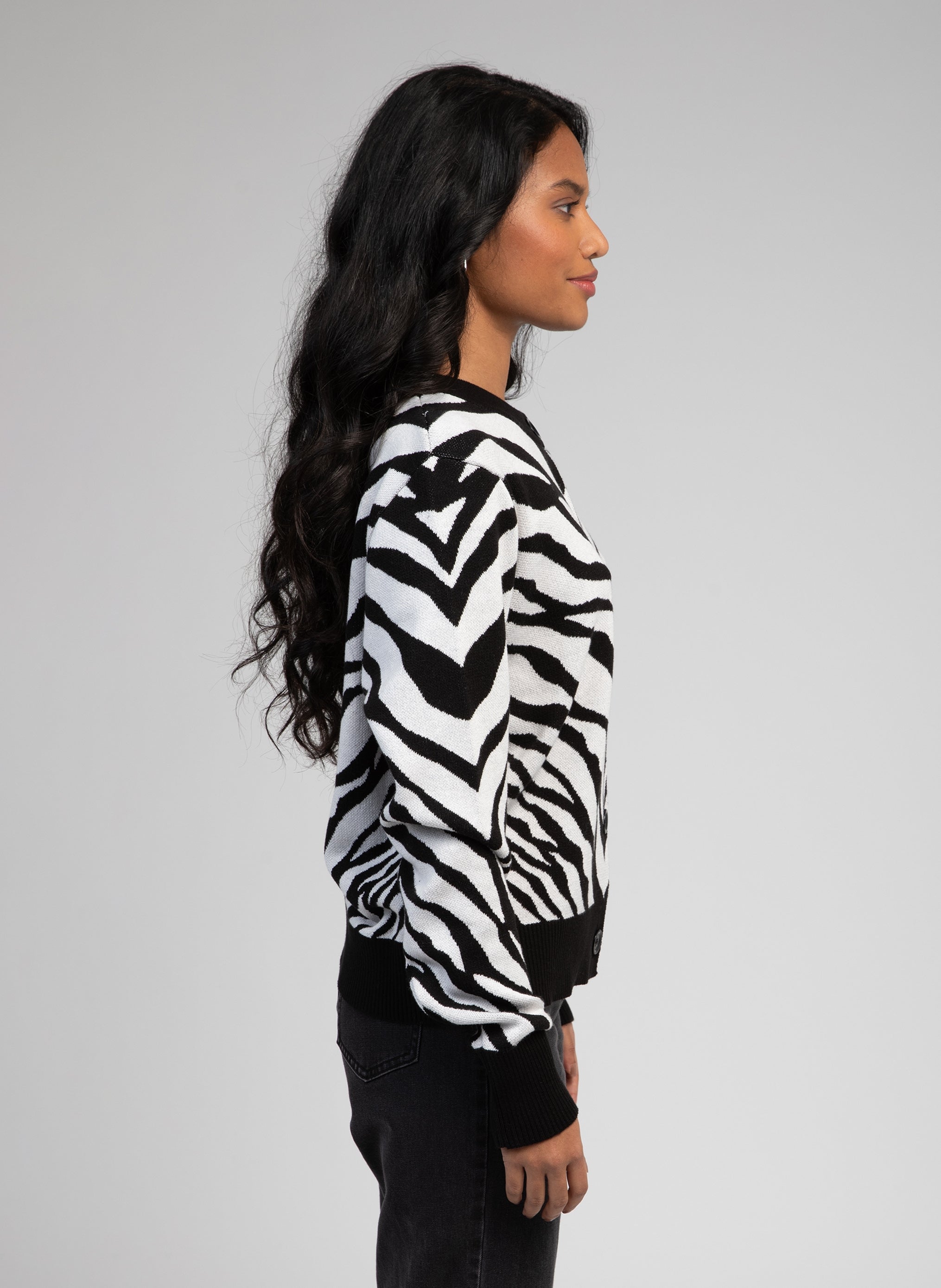 LESAFARI CARDIGAN black