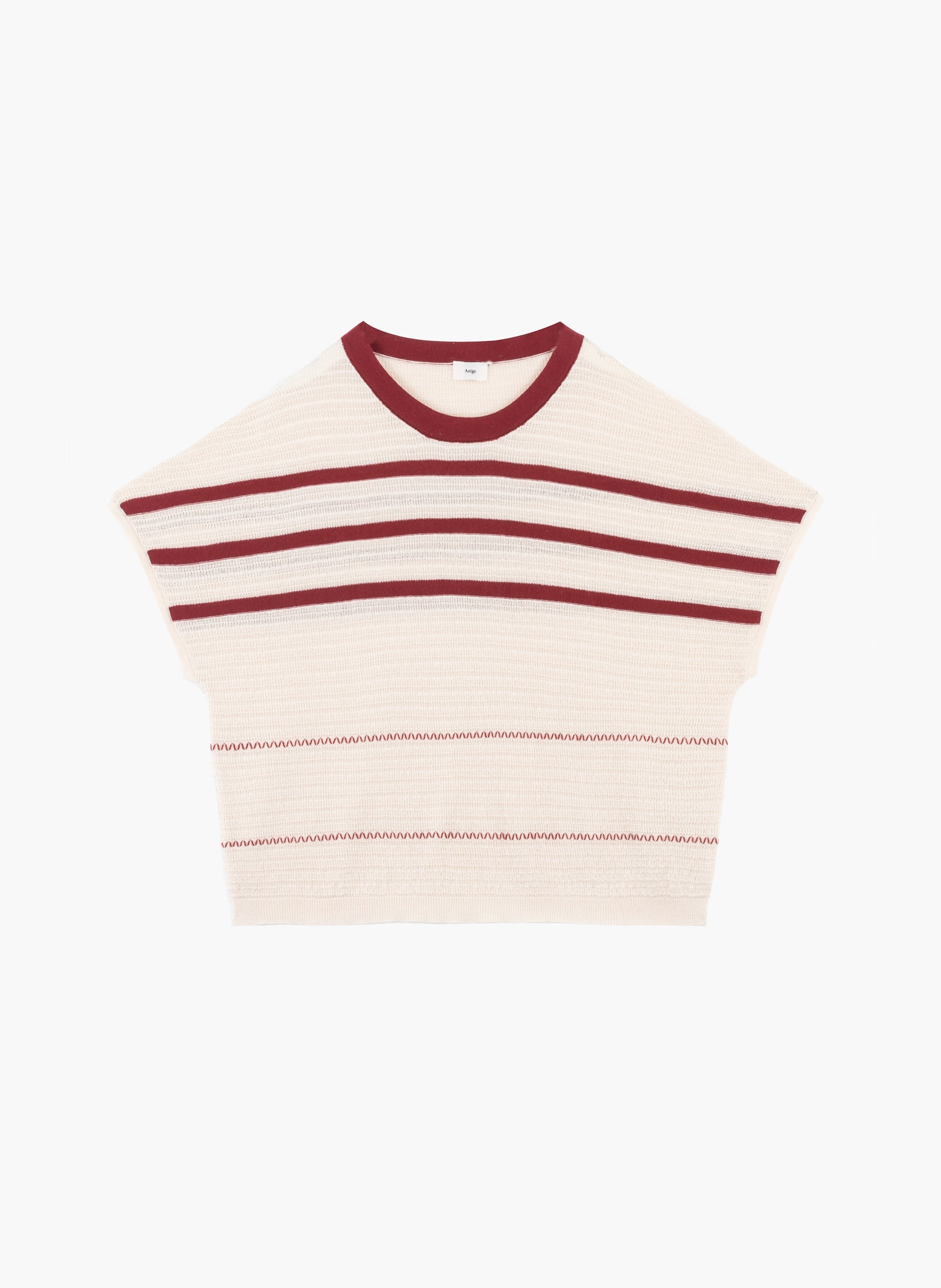 LESUNRIO burgundy sweater