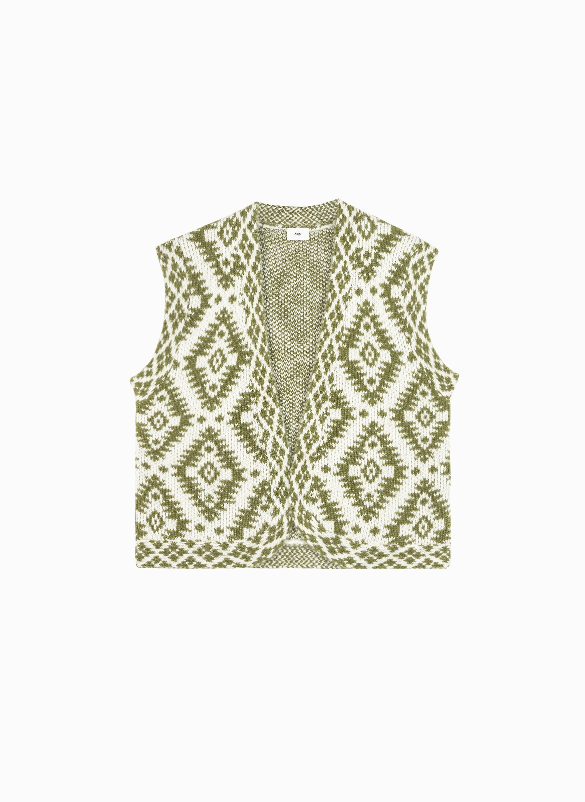CARDIGAN LETHNIK olive