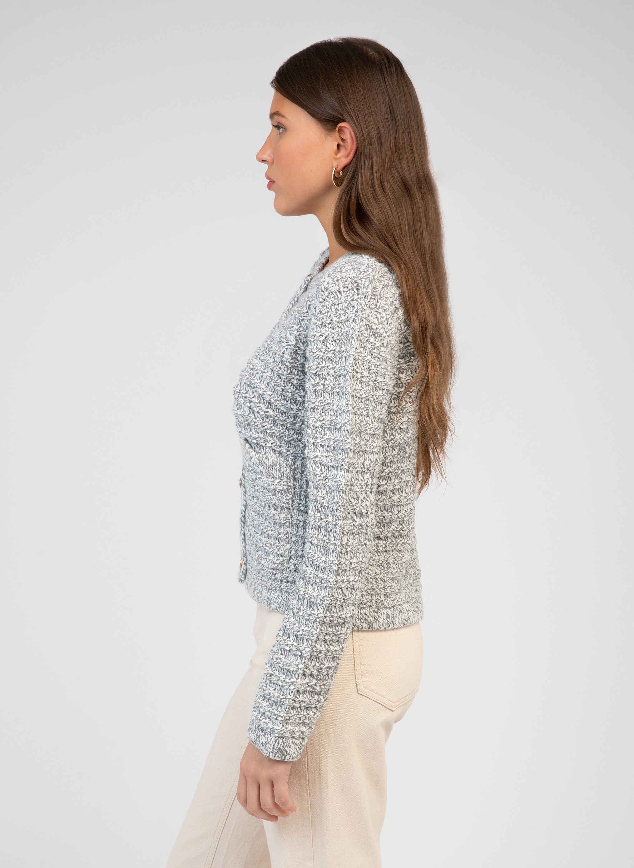 LEVENI CARDIGAN grey