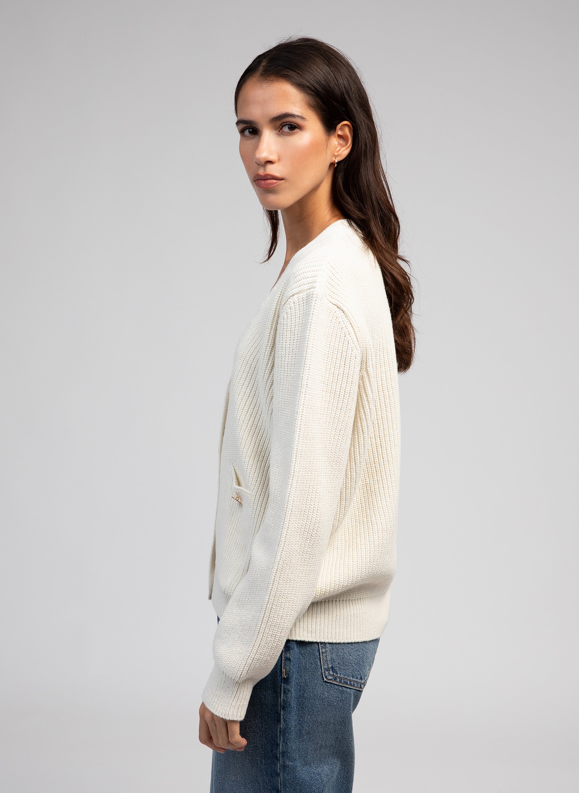 CARDIGAN LEVENUS ecru