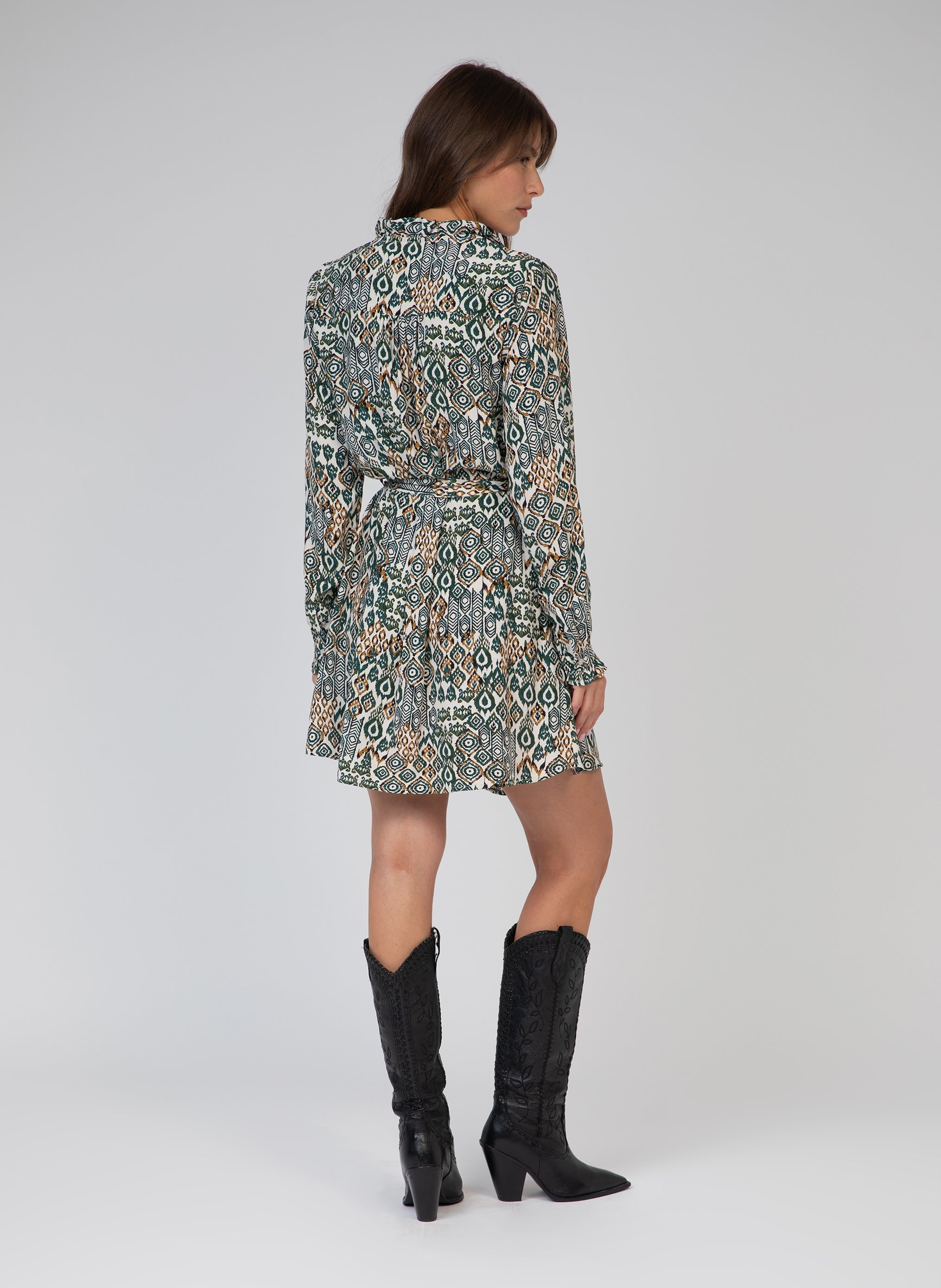 MADORY belita caqui VESTIDO CORTO