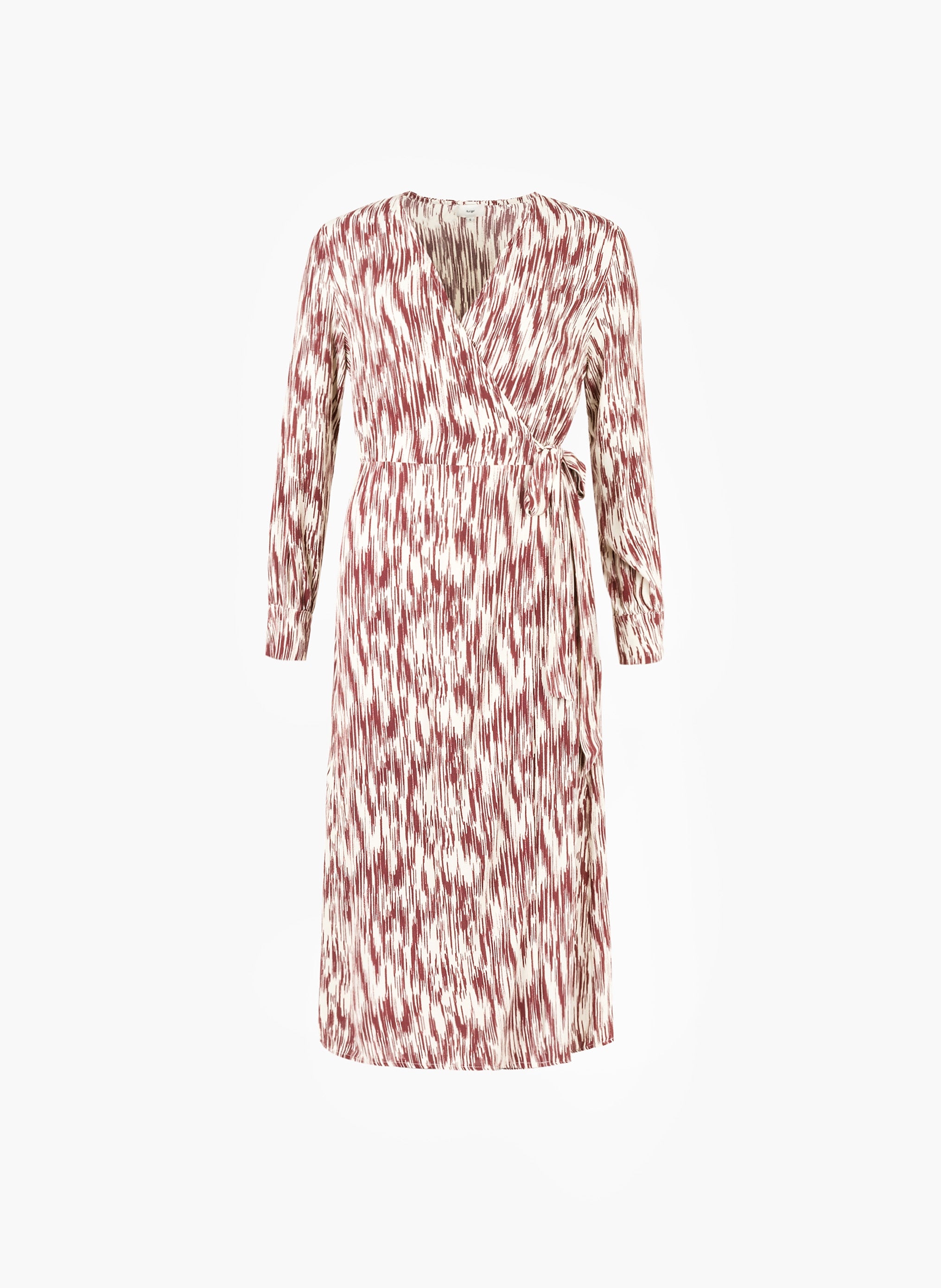 MALILA biso granate VESTIDO LARGO