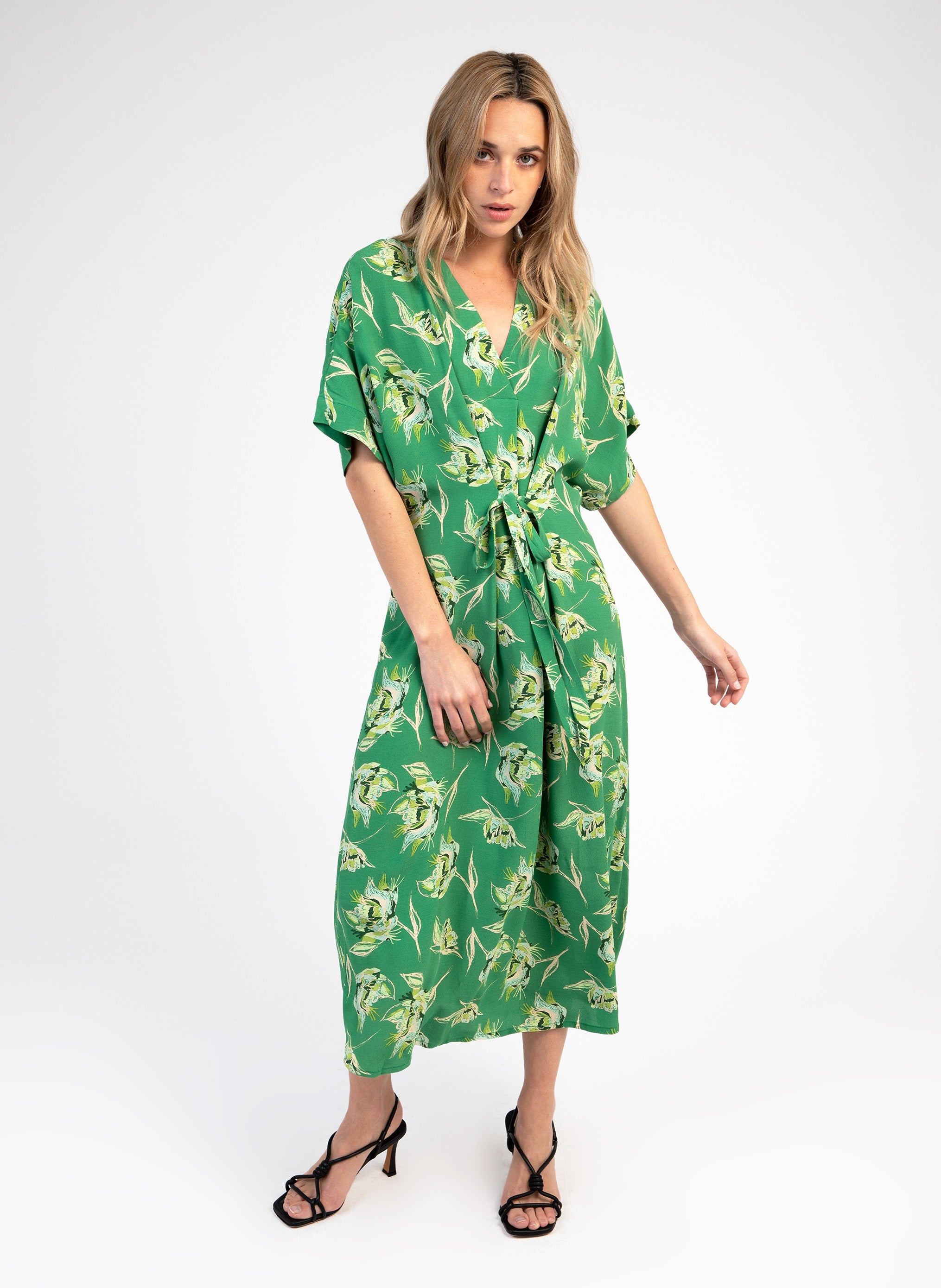 VESTIDO LARGO MALOUMA bliss green