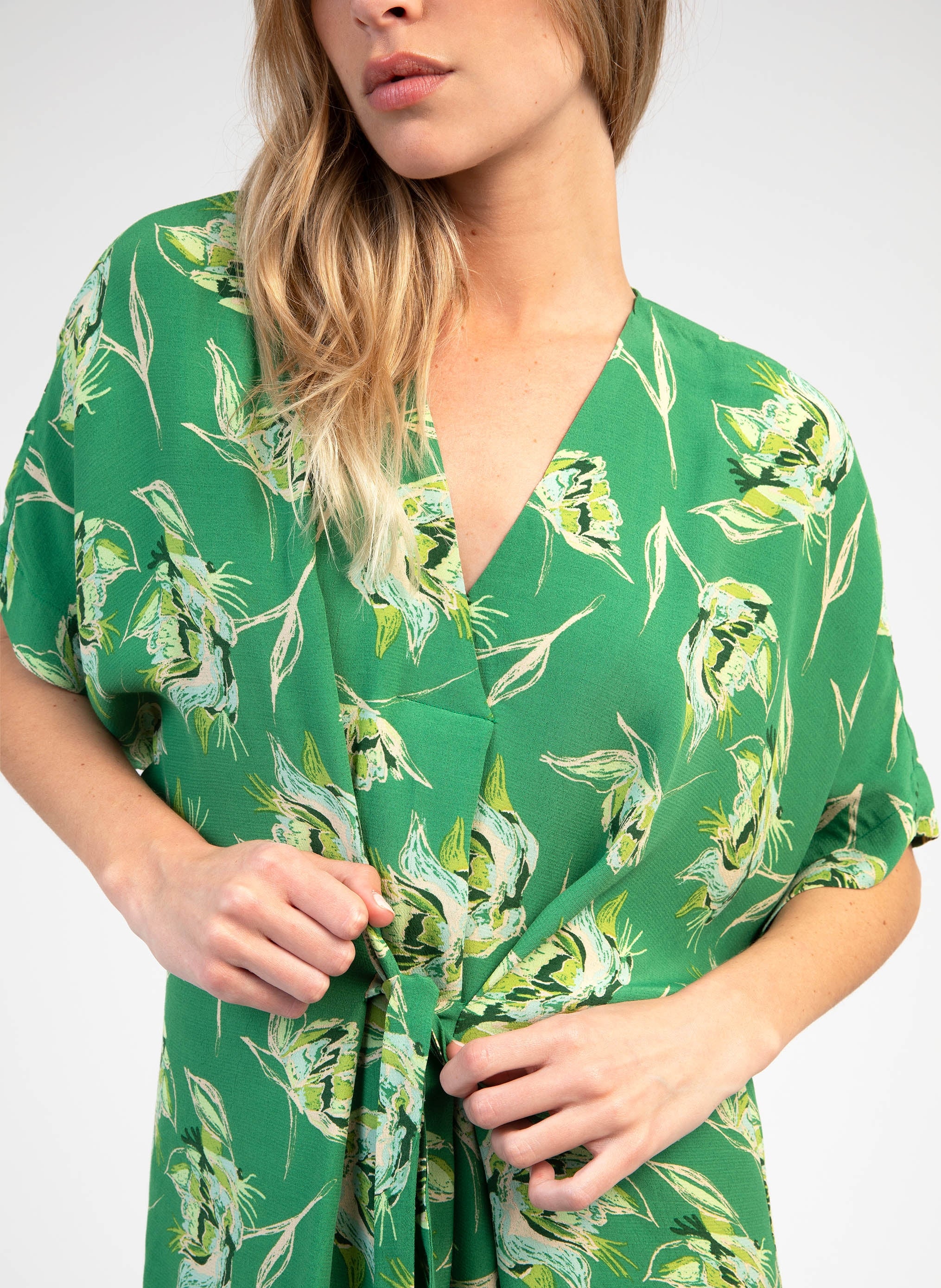 ROBE LONGUE MALOUMA bliss vert