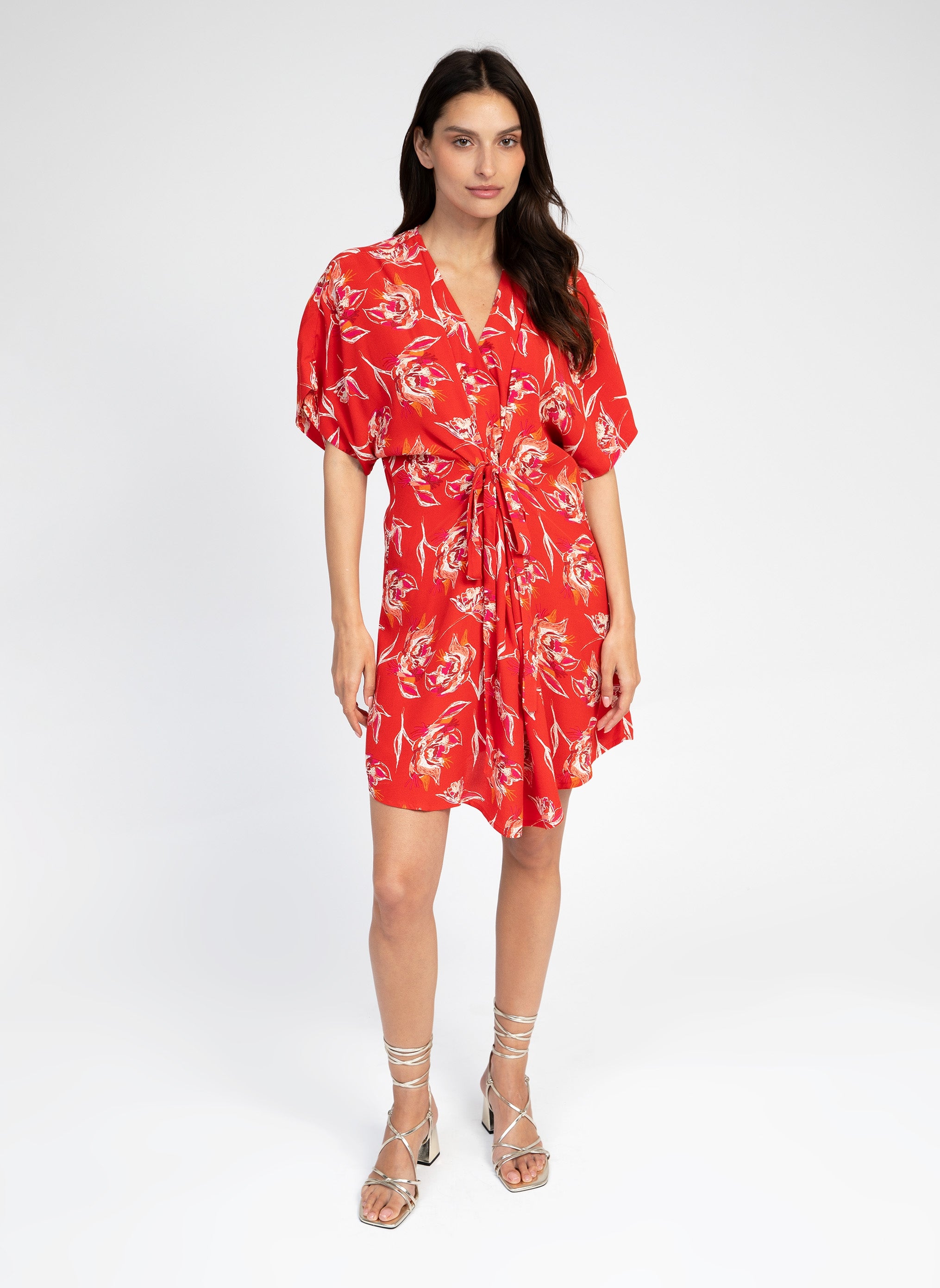 MALOUTY SHORT DRESS bliss red