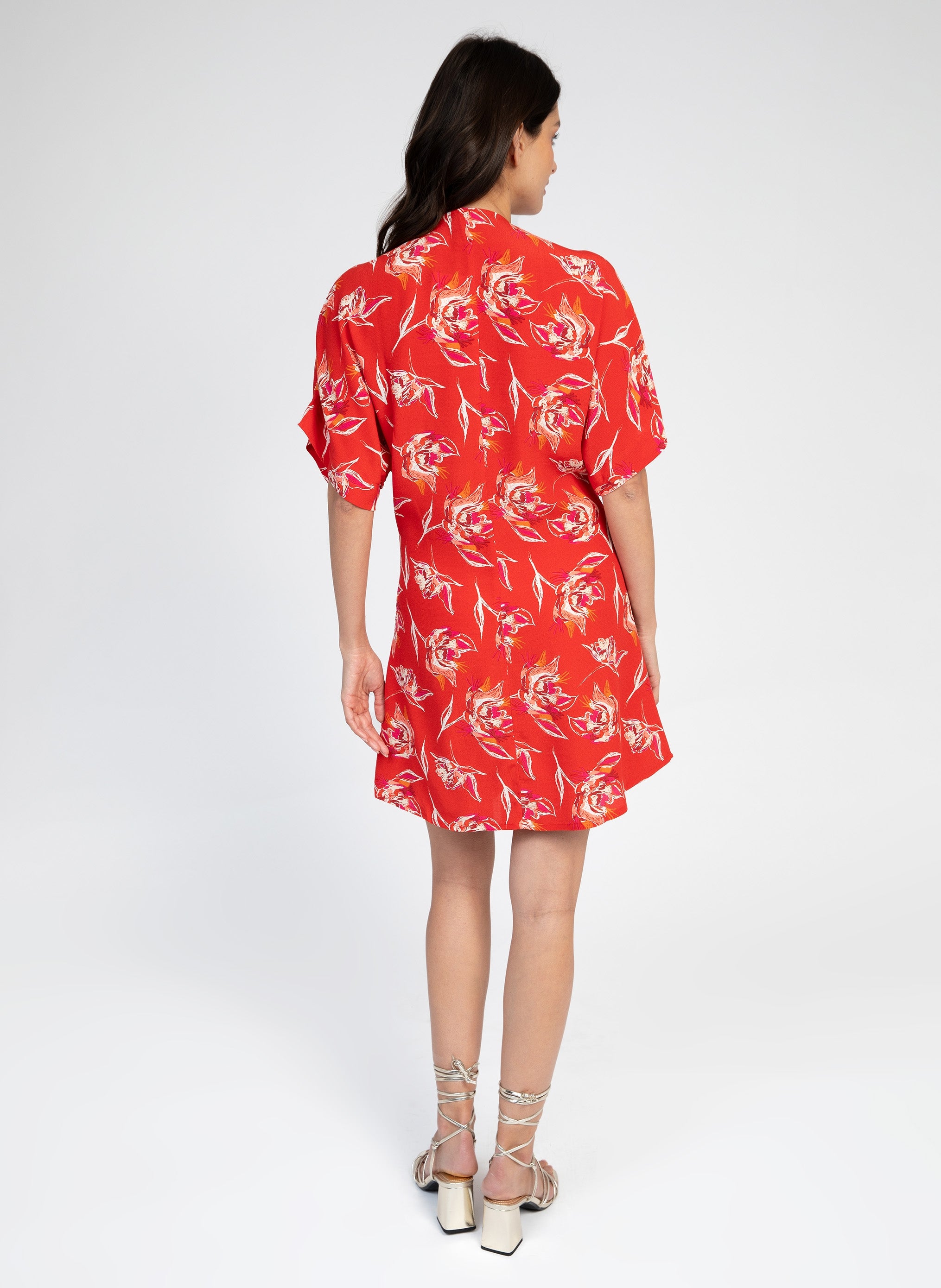 MALOUTY SHORT DRESS bliss red