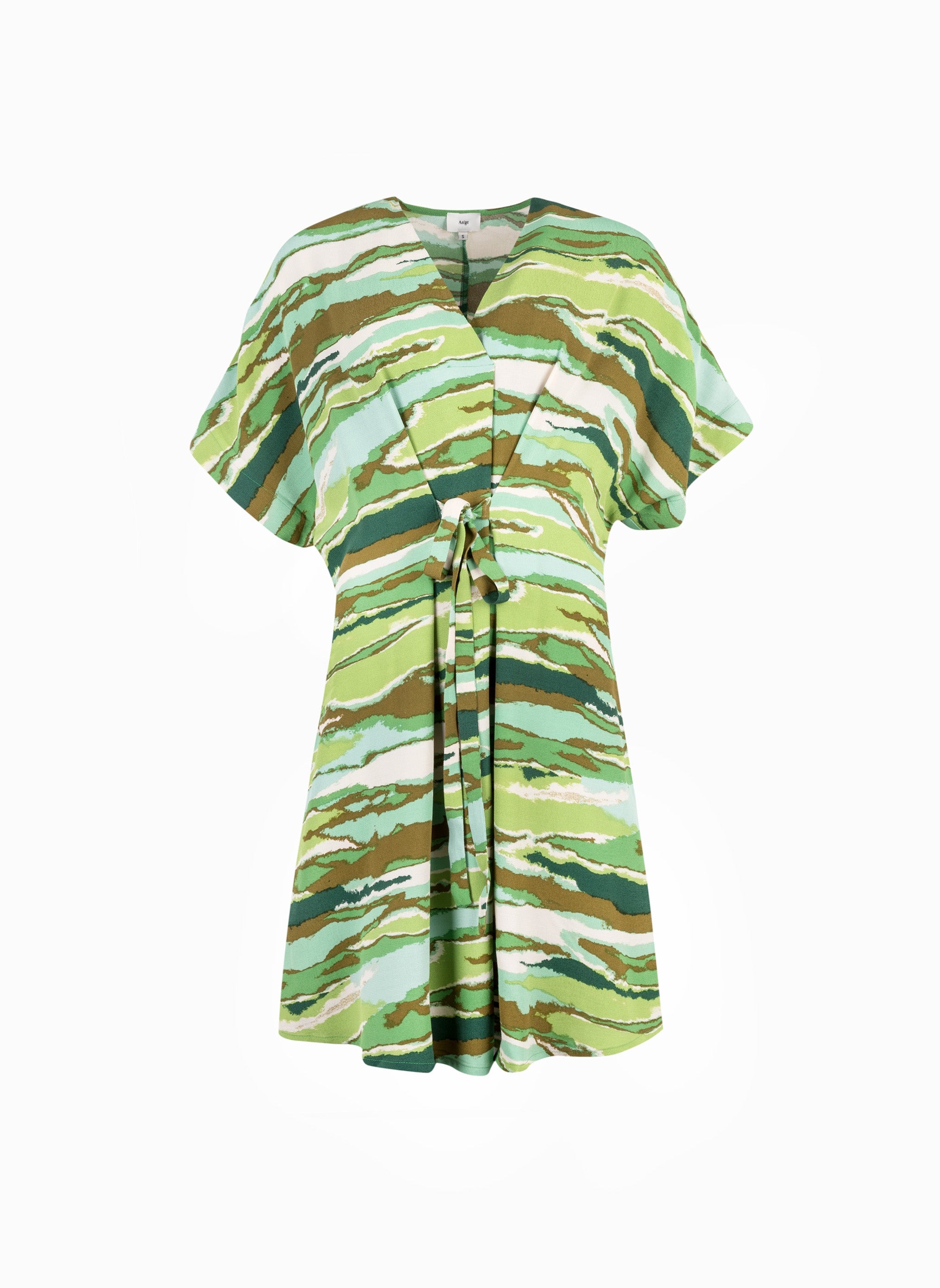 MALOUTY SHORT DRESS green tessa