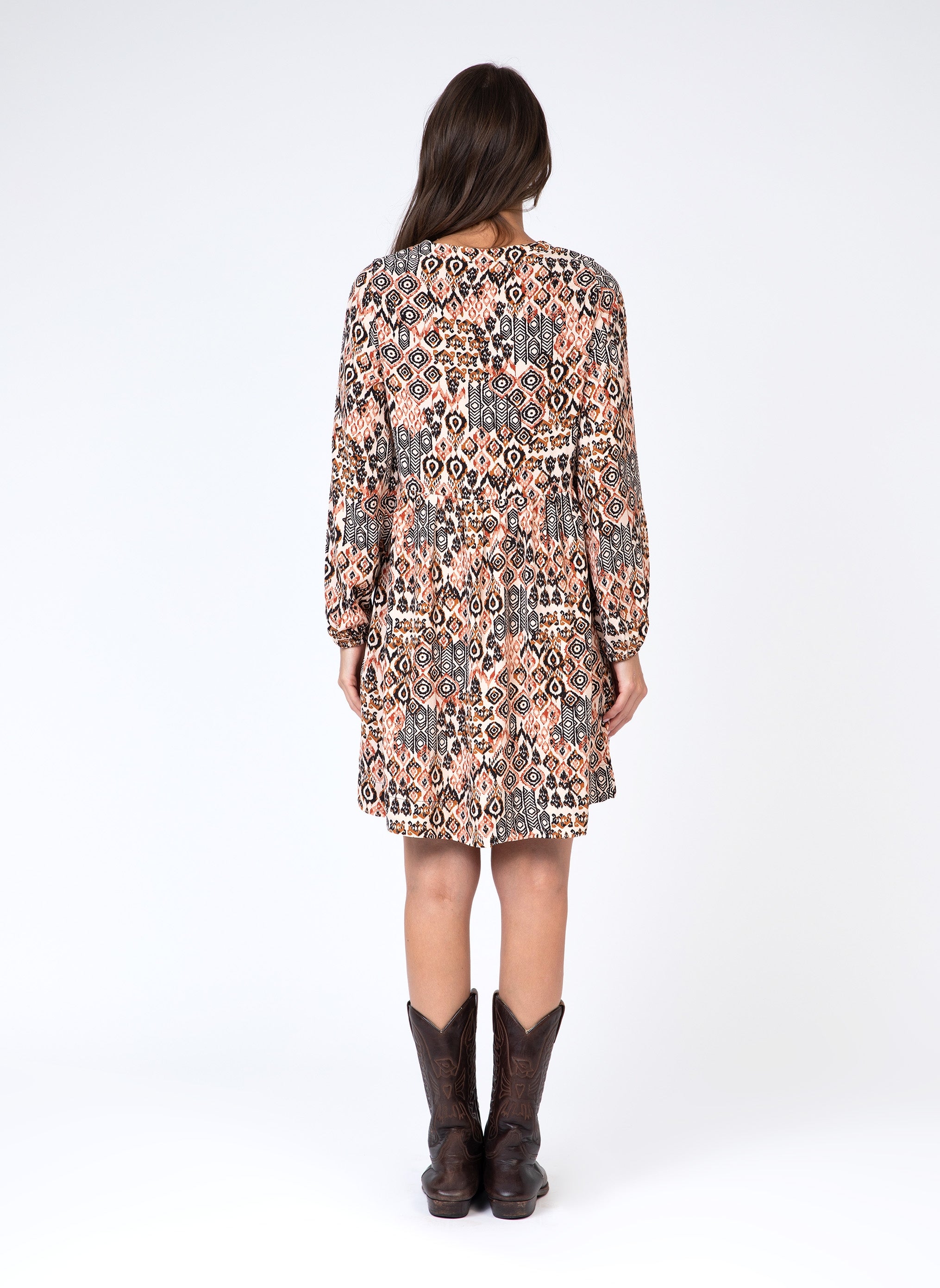 MANDILOU belita powder short dress