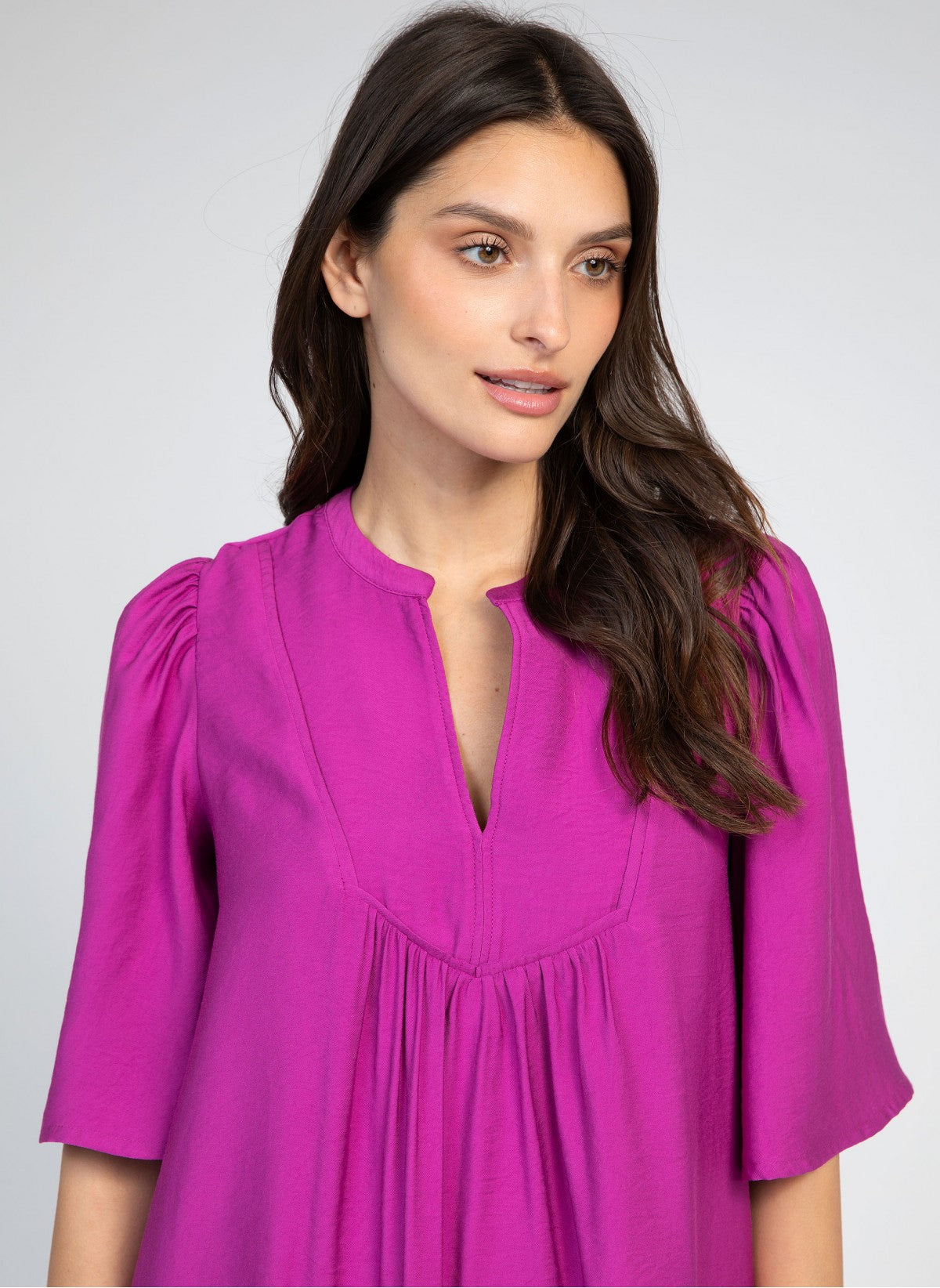 ROBE COURTE MANEZA orchidee