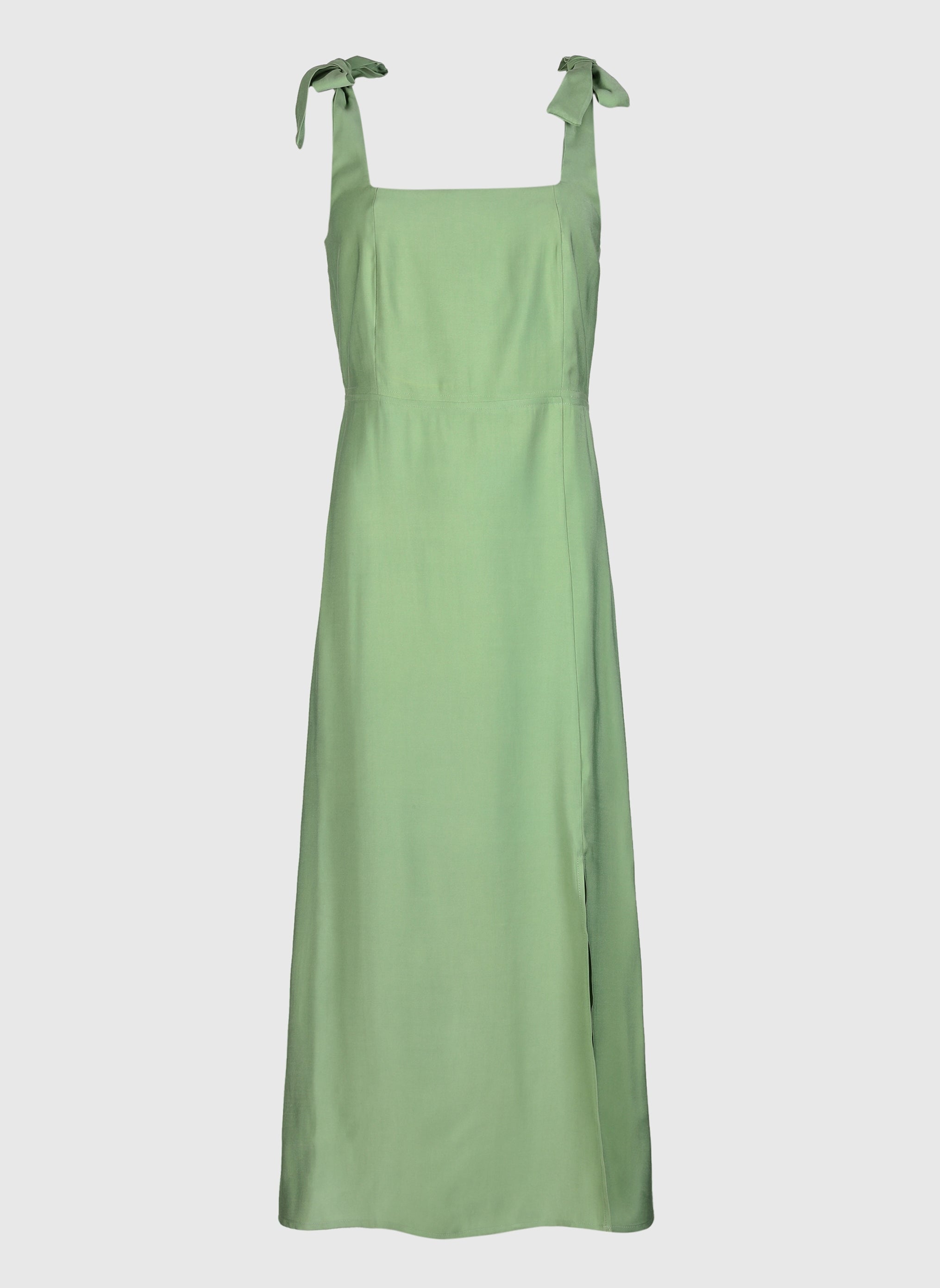 MANTA sage MIDI DRESS