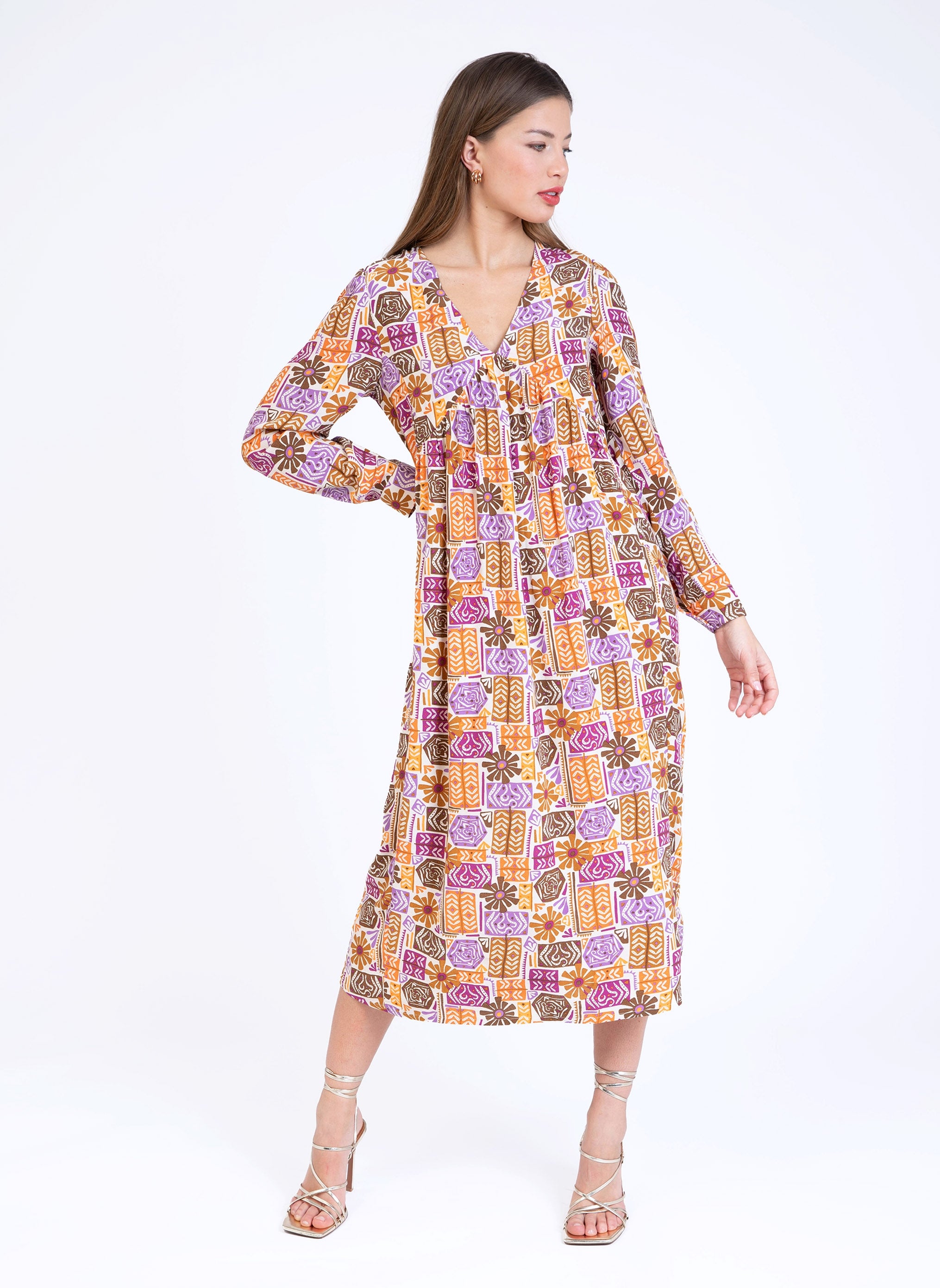 ROBE MIDI MARGARET nairobi multico