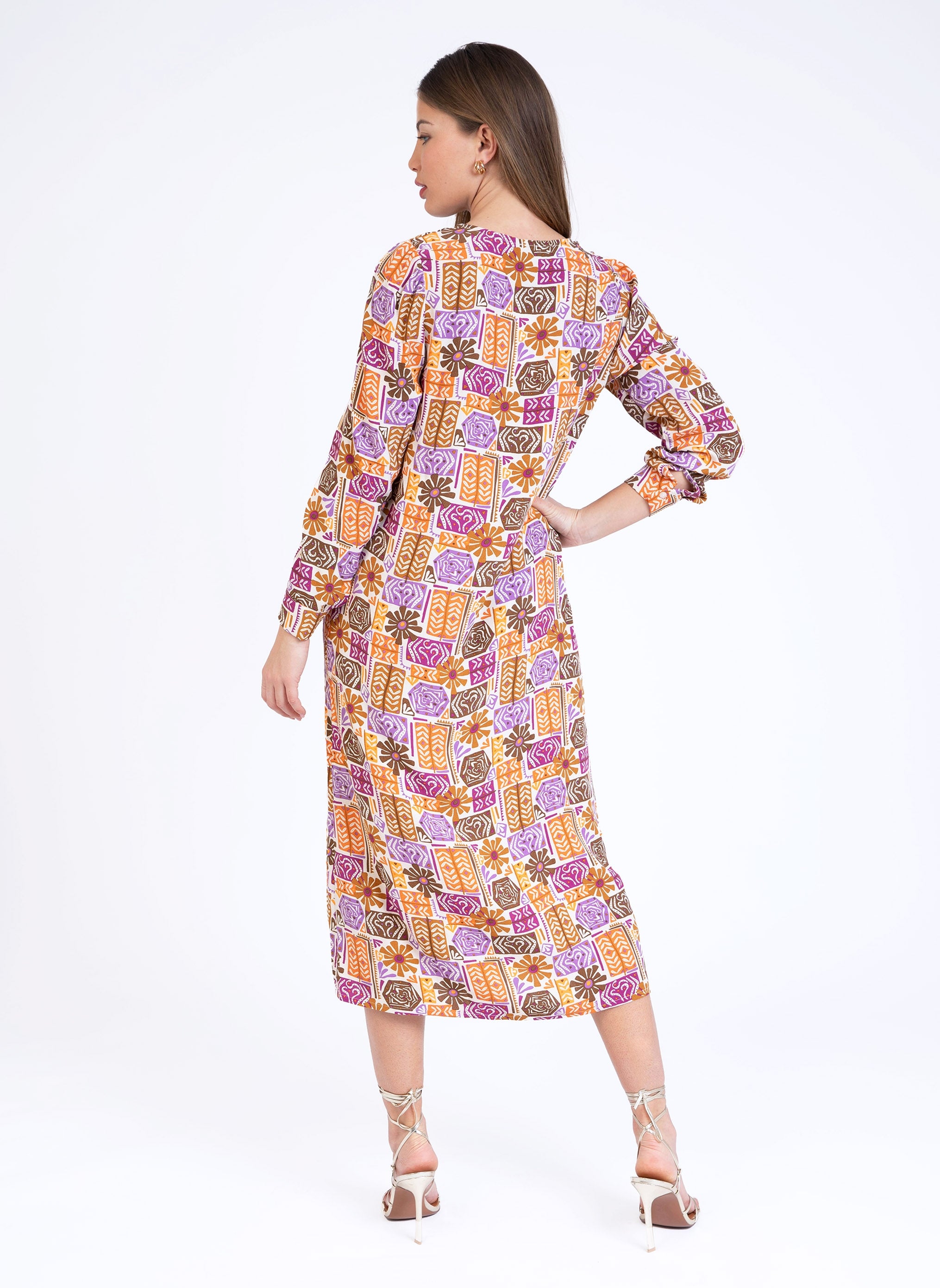 ROBE MIDI MARGARET nairobi multico
