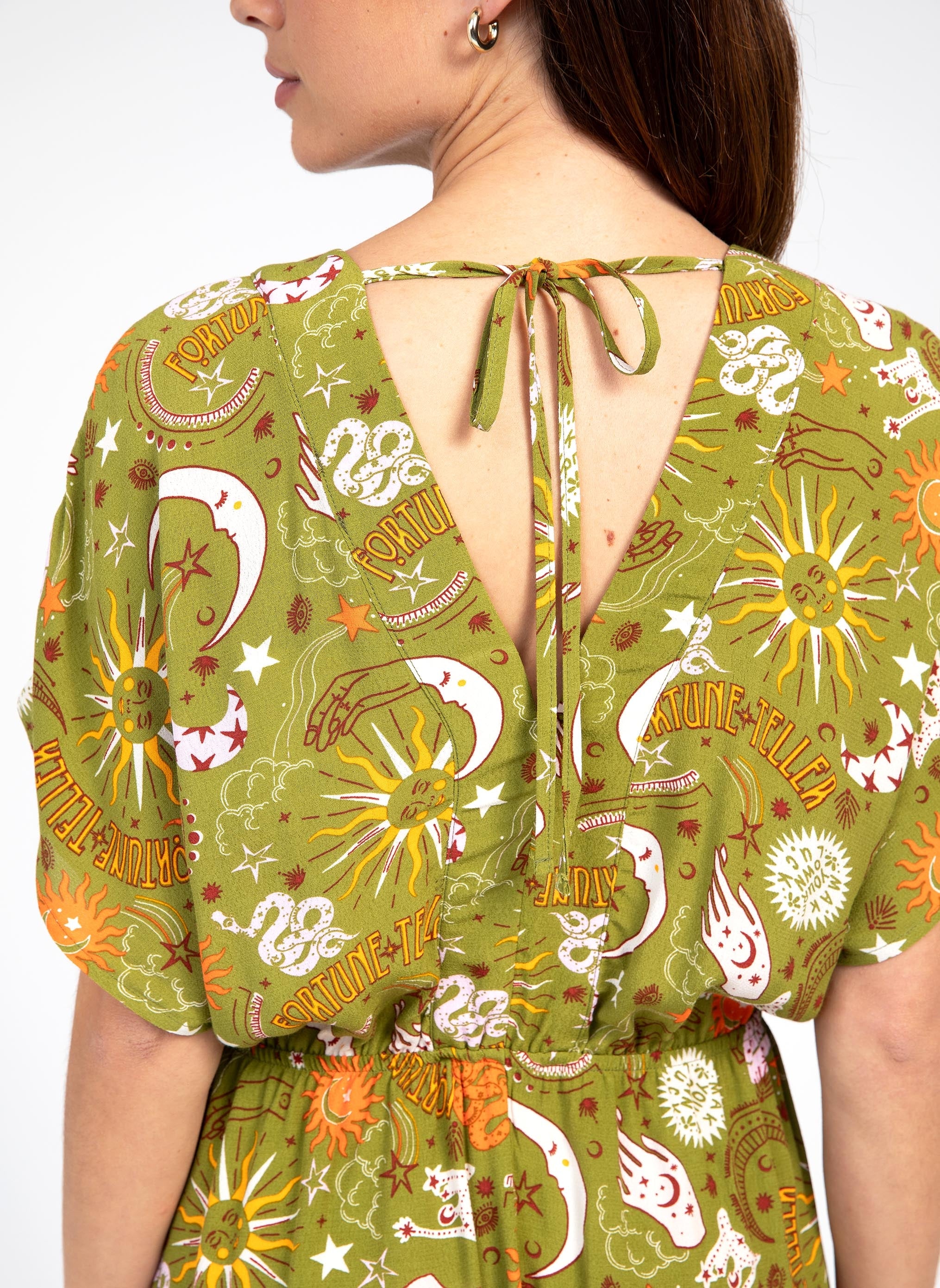 MARINARA VESTIDO LARGO boheme oliva