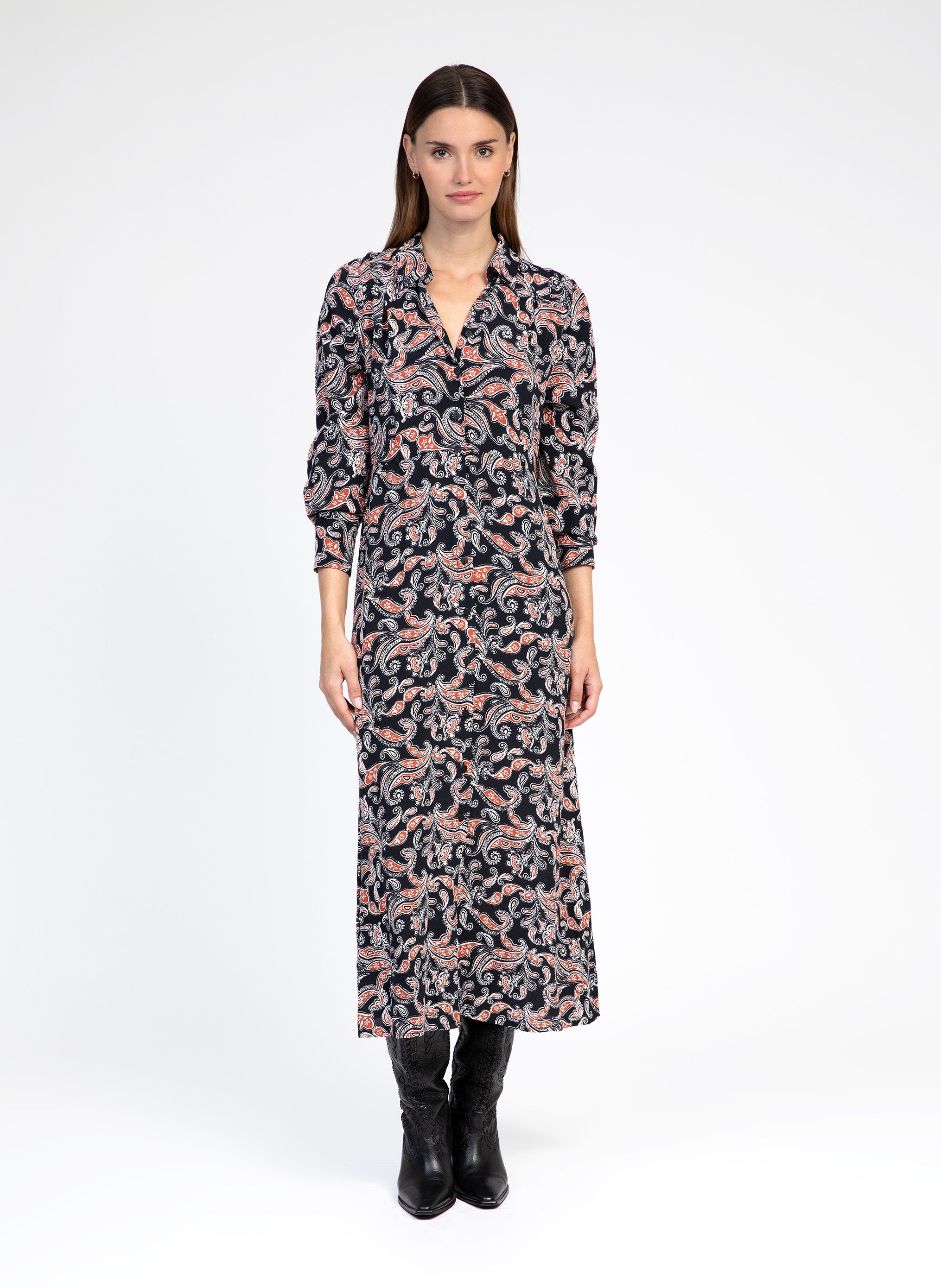 LONG DRESS MARIZEAU bandini black