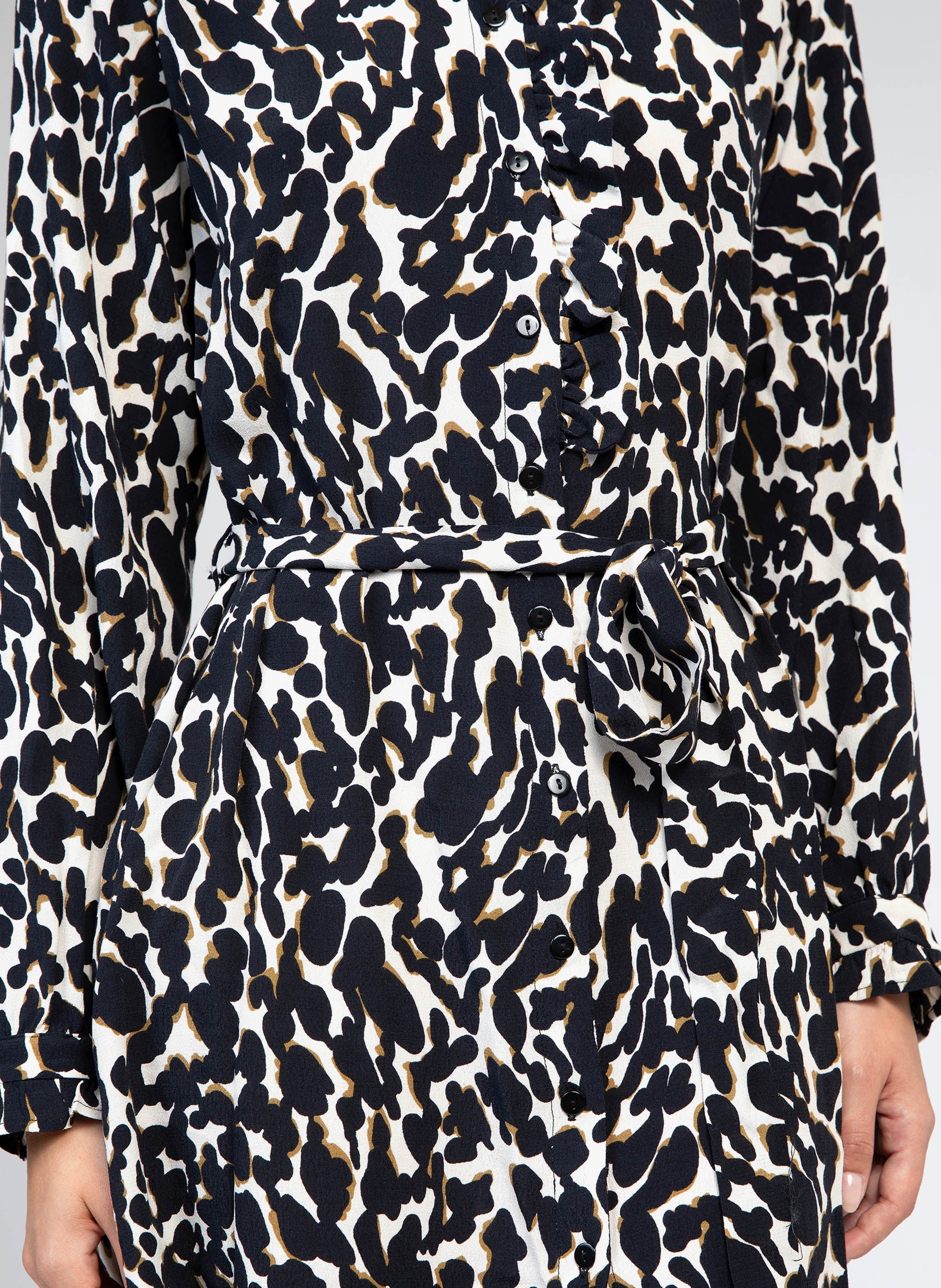 ROBE LONGUE MARIZEAU bongo noir