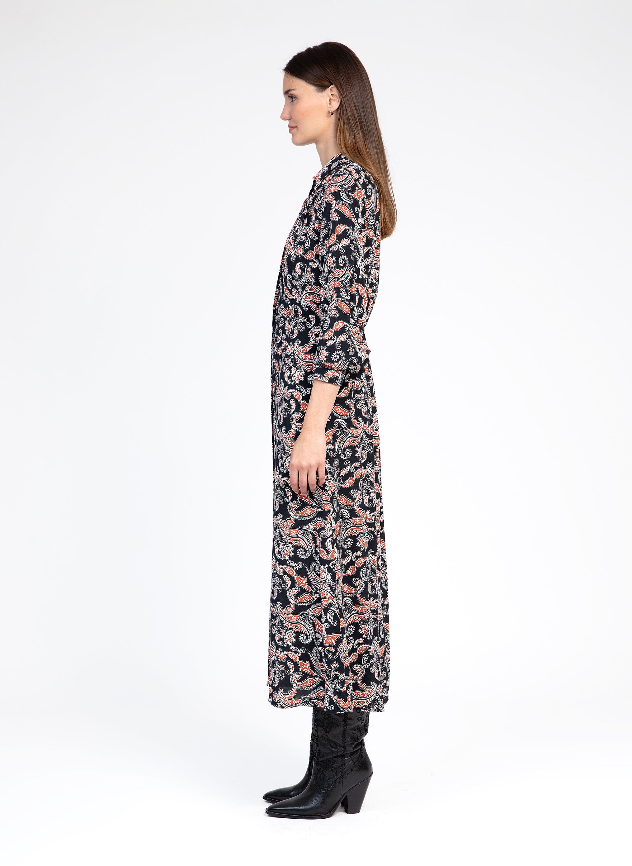 LONG DRESS MARIZEAU bandini black