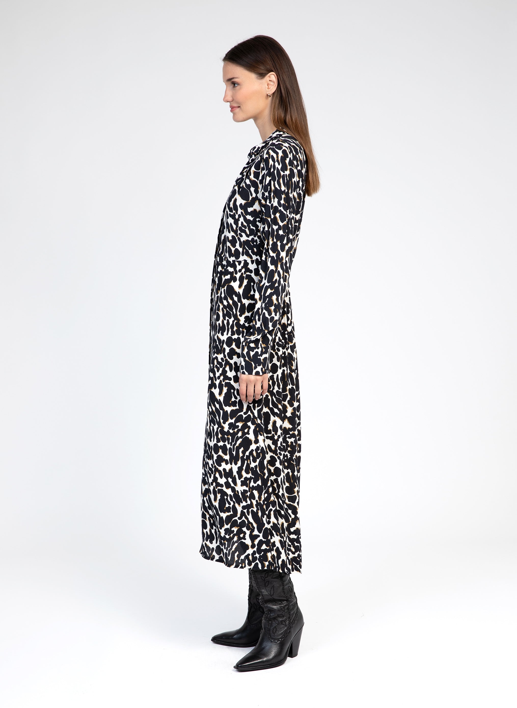 MARIZEAU LONG DRESS bongo black