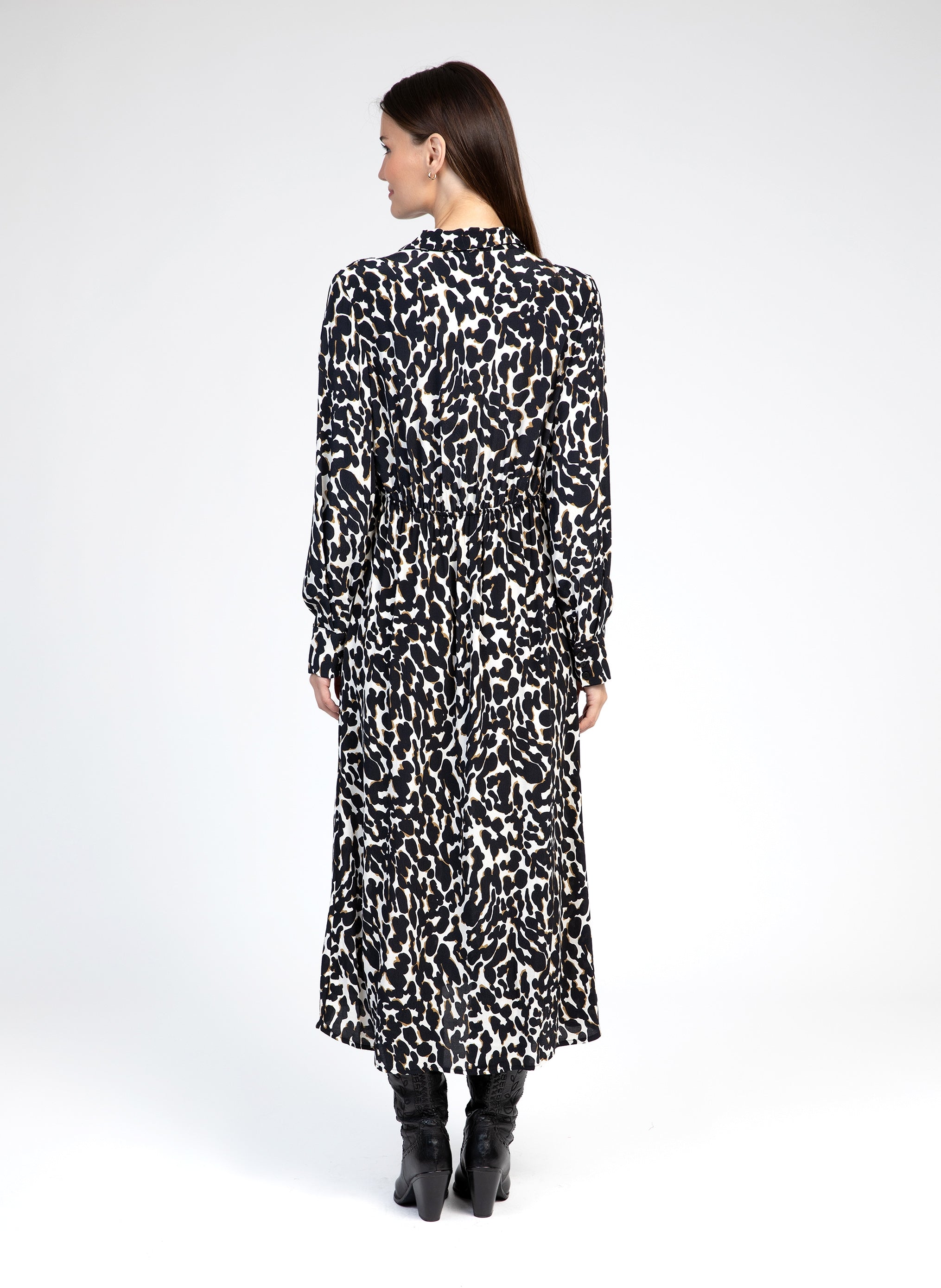 MARIZEAU LONG DRESS bongo black