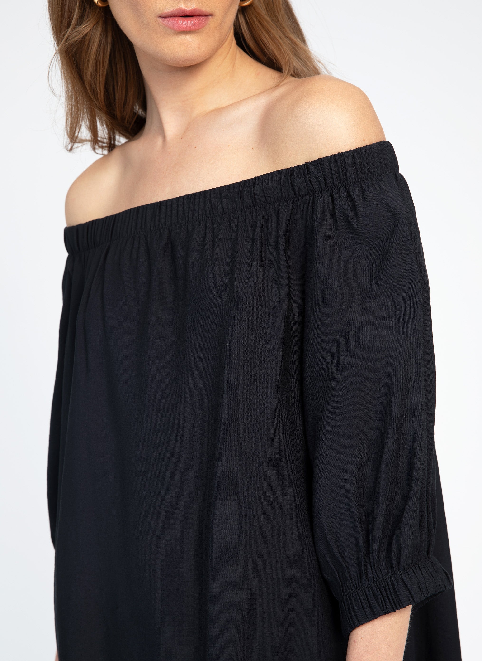 ROBE COURTE MARYSE noir