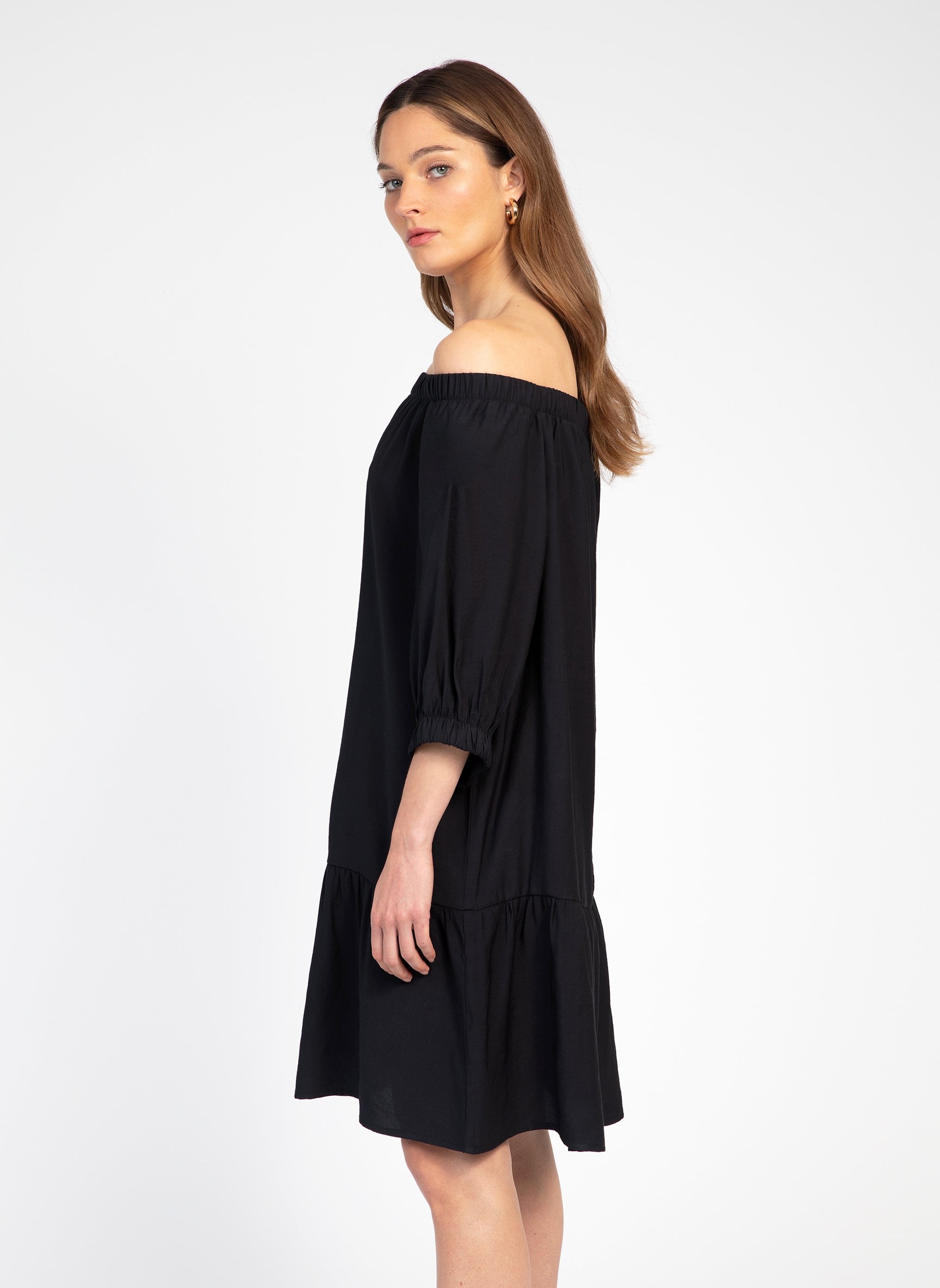 MARYSE SHORT DRESS black