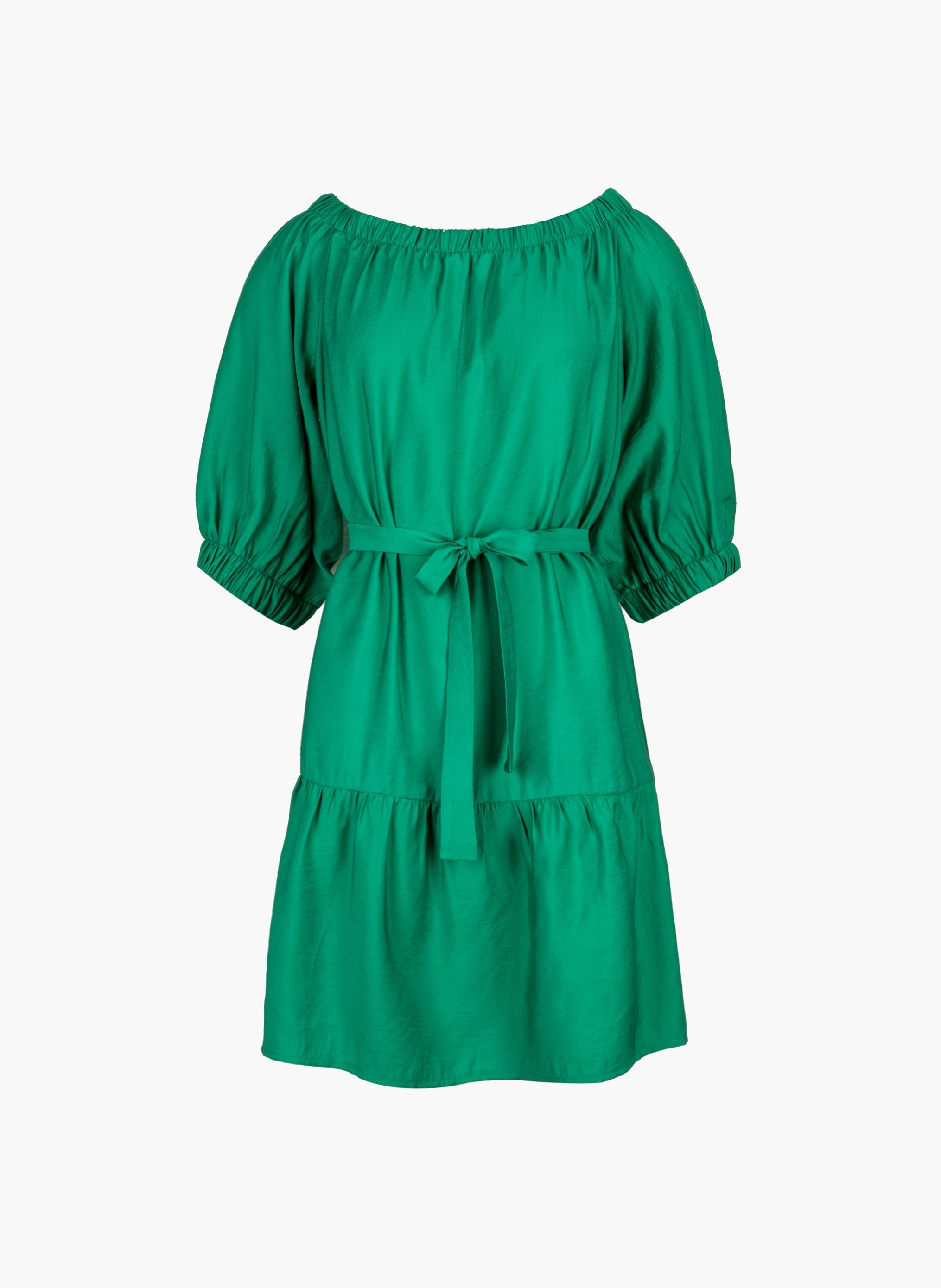 ROBE COURTE MARYSE vert