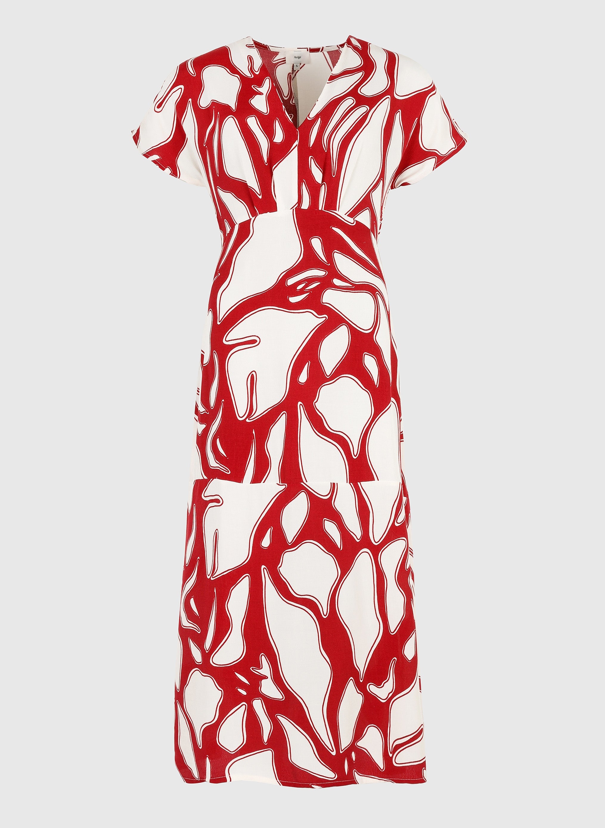 MEKIA cherry flame LONG DRESS