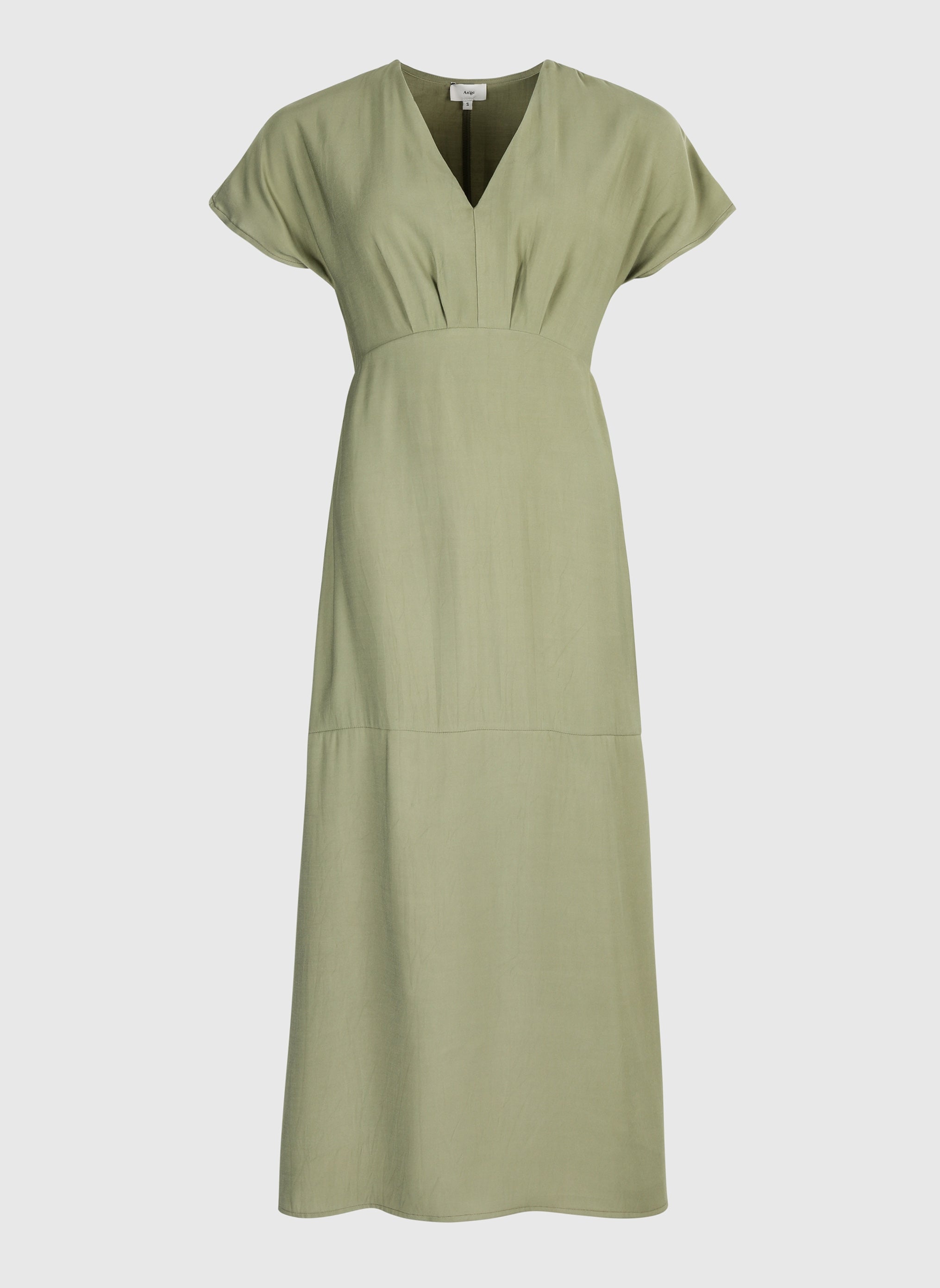 ROBE MIDI MEKIANA militaire