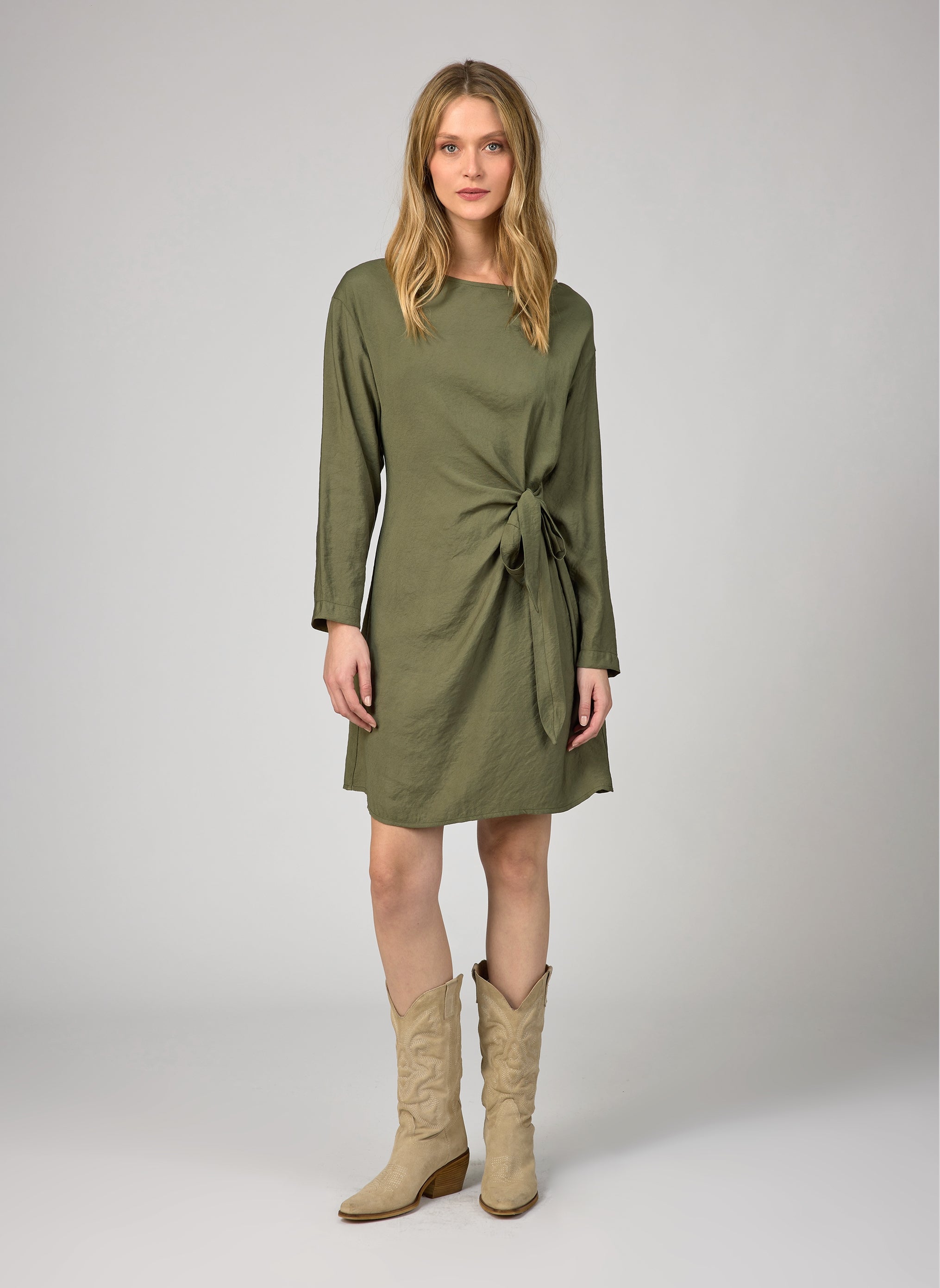 MELOKA army SHORT DRESS