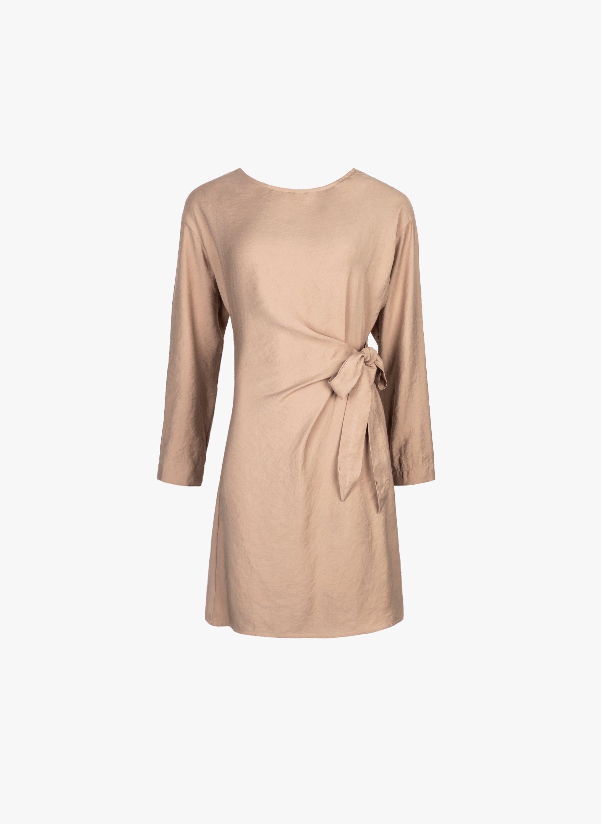 VESTIDO CORTO MELOKA avellana