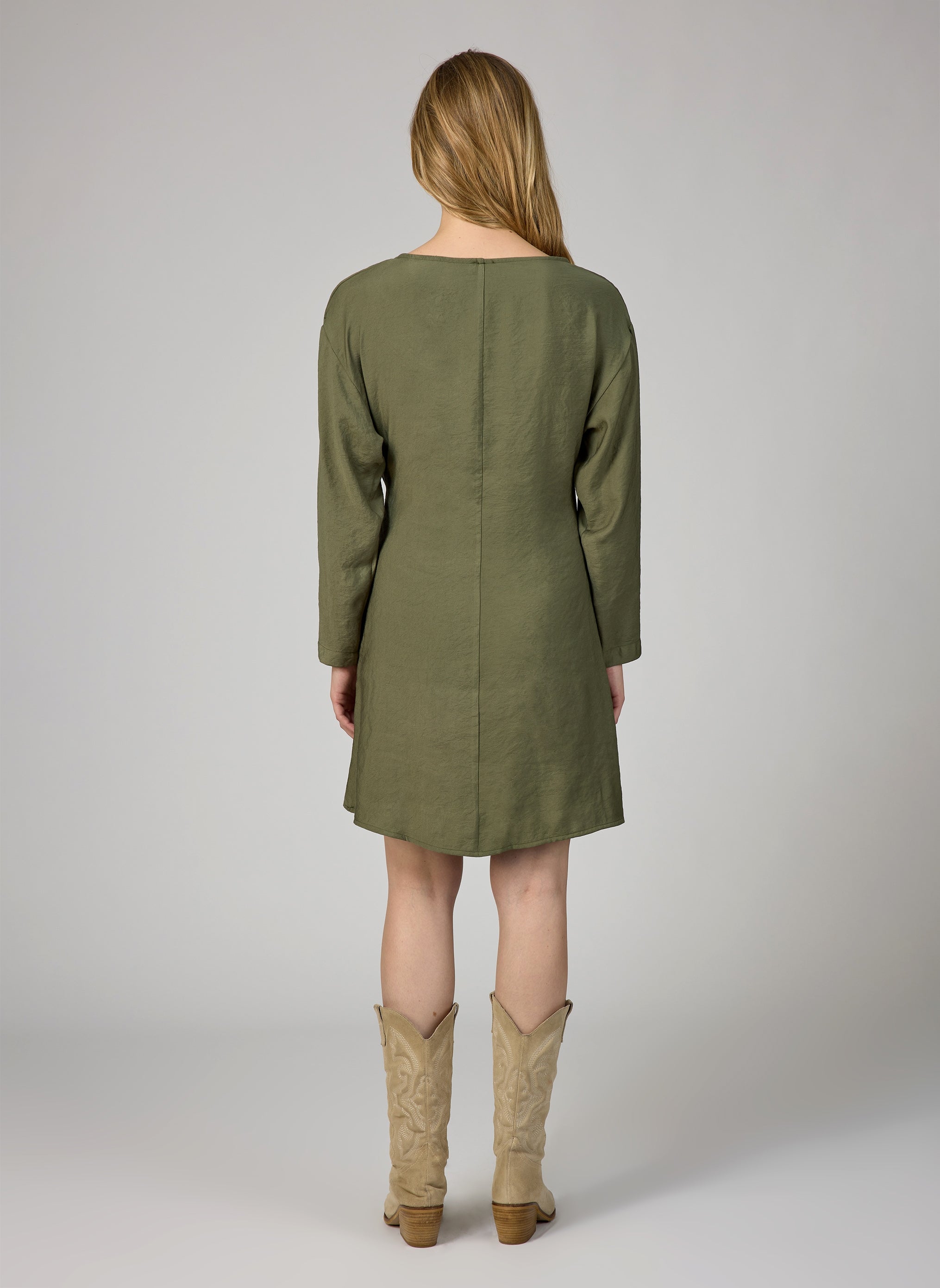 MELOKA army SHORT DRESS