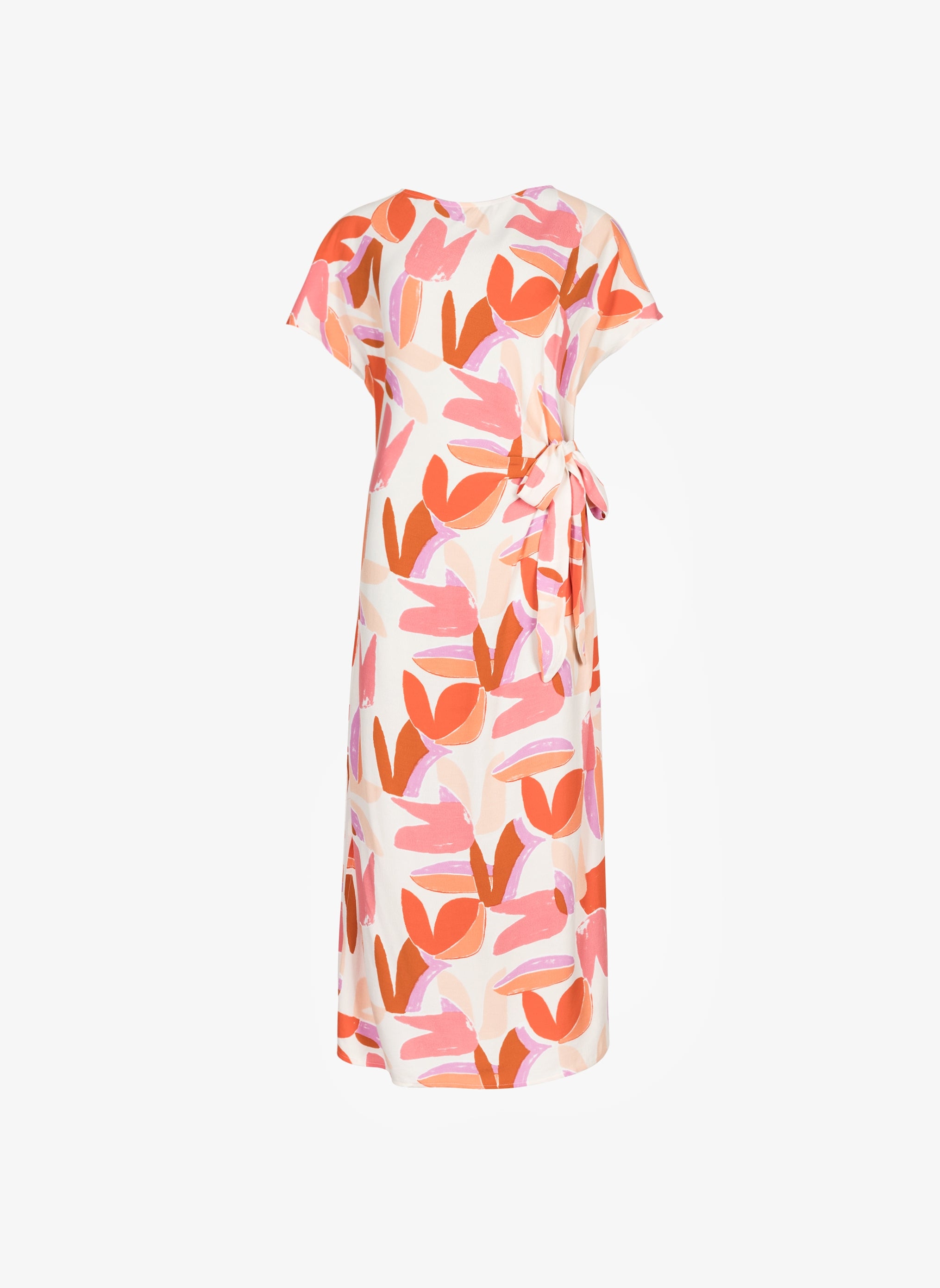 MELOTY barty pink MIDI DRESS