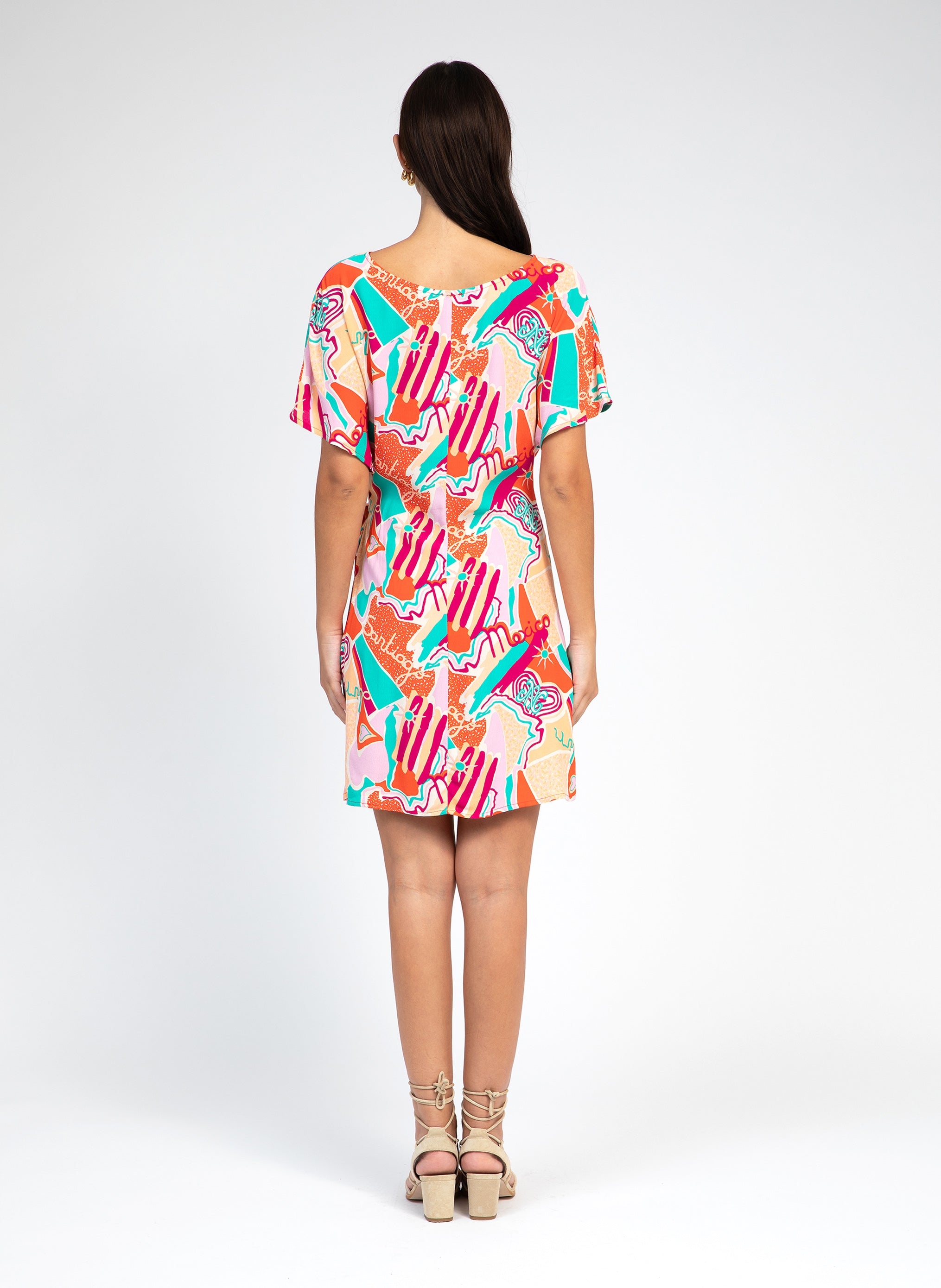 MELOVIE SHORT DRESS bastia red