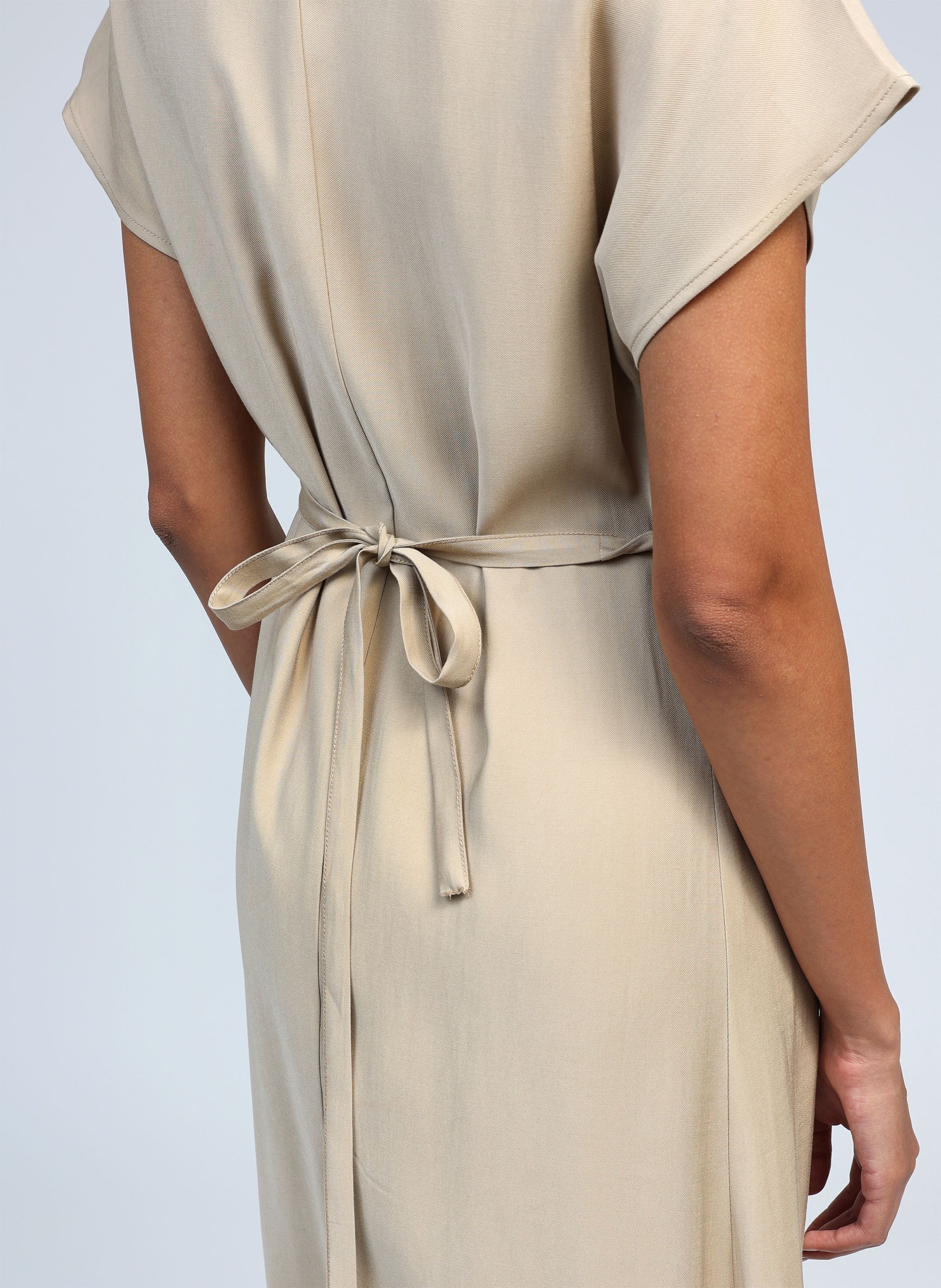 ROBE LONGUE MIKIMA beige