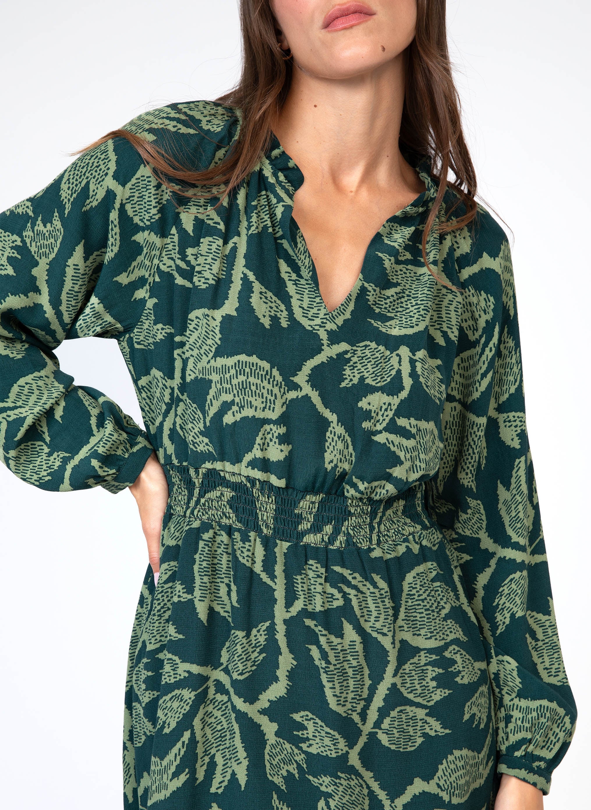 ROBE MIDI MIZATA nabilo canard